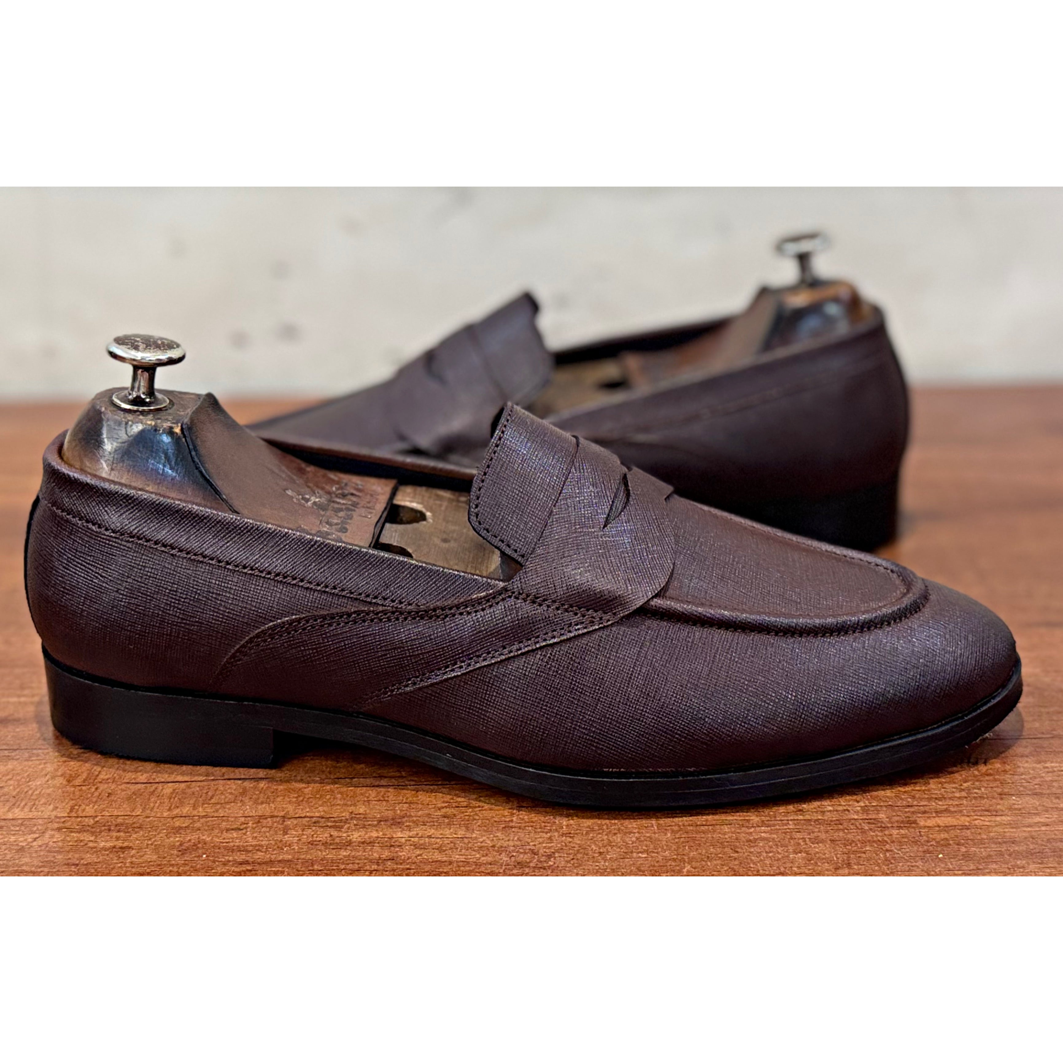 Brown Penny Loafers