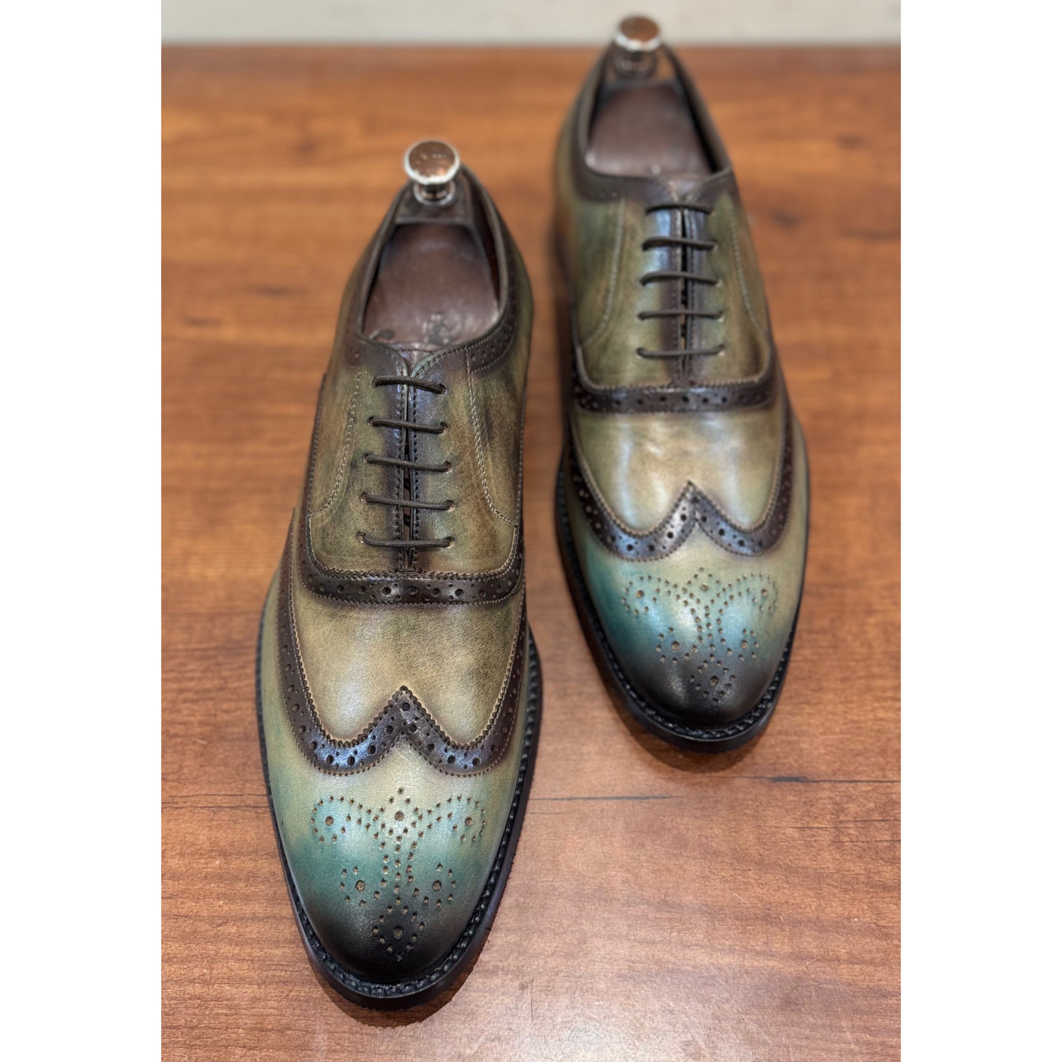 Dual Tone Hand Finished Oxfords