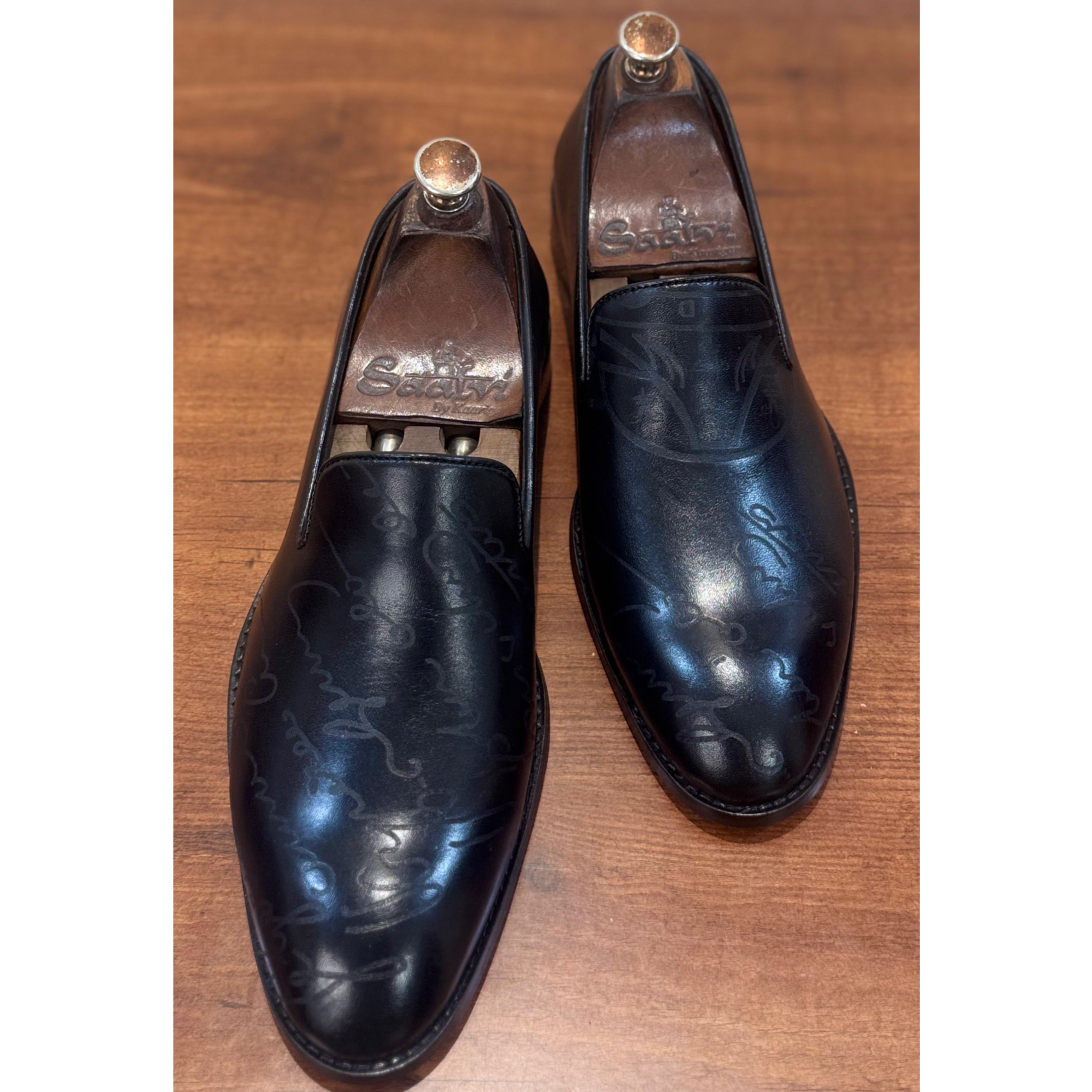 Black Signature Loafers