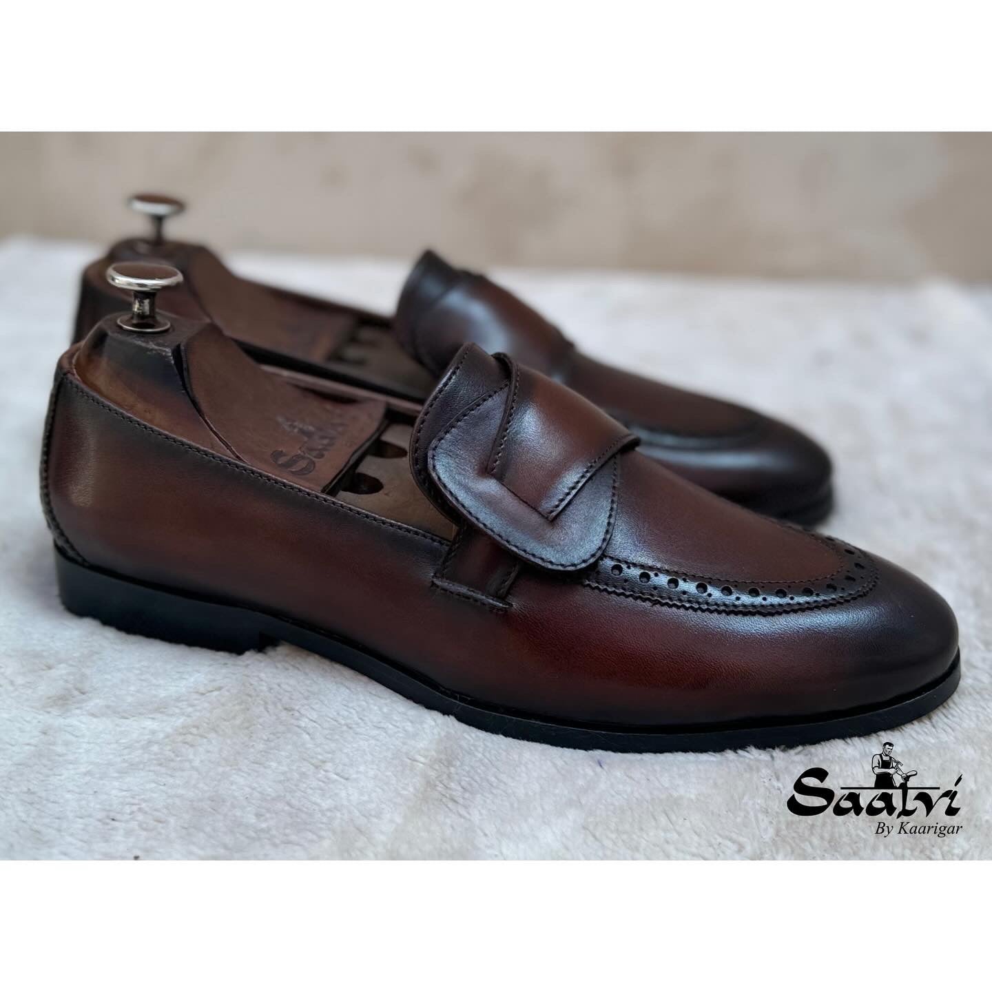 Butterfly Loafers Brown