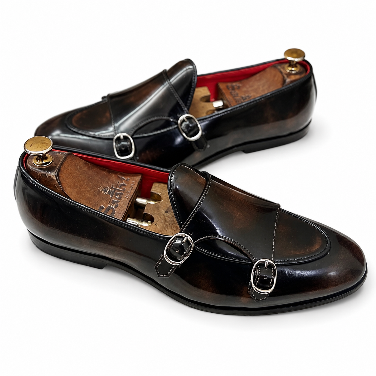 Belgian Monk Strap Brown