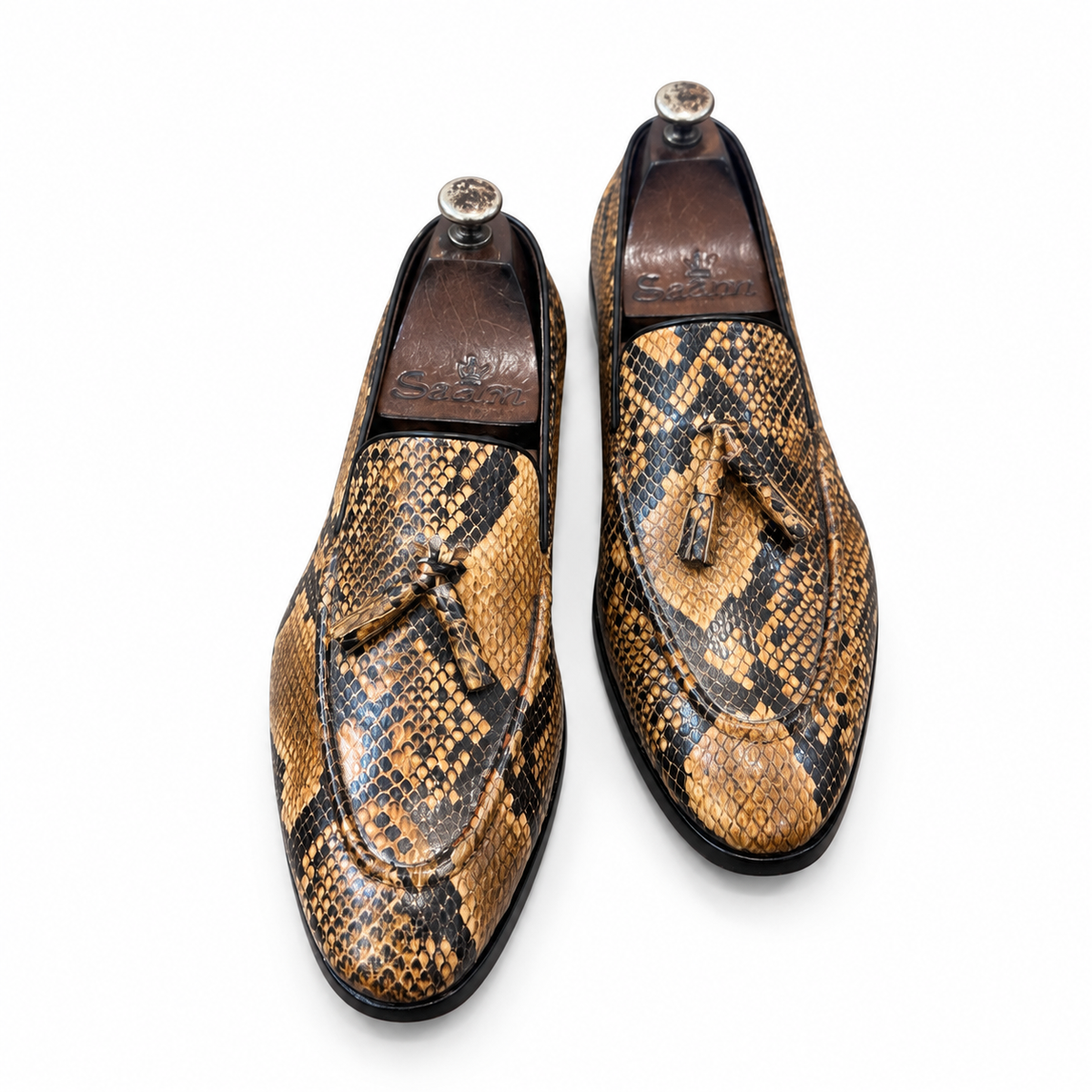 Aureum Serpent Tassel Loafers