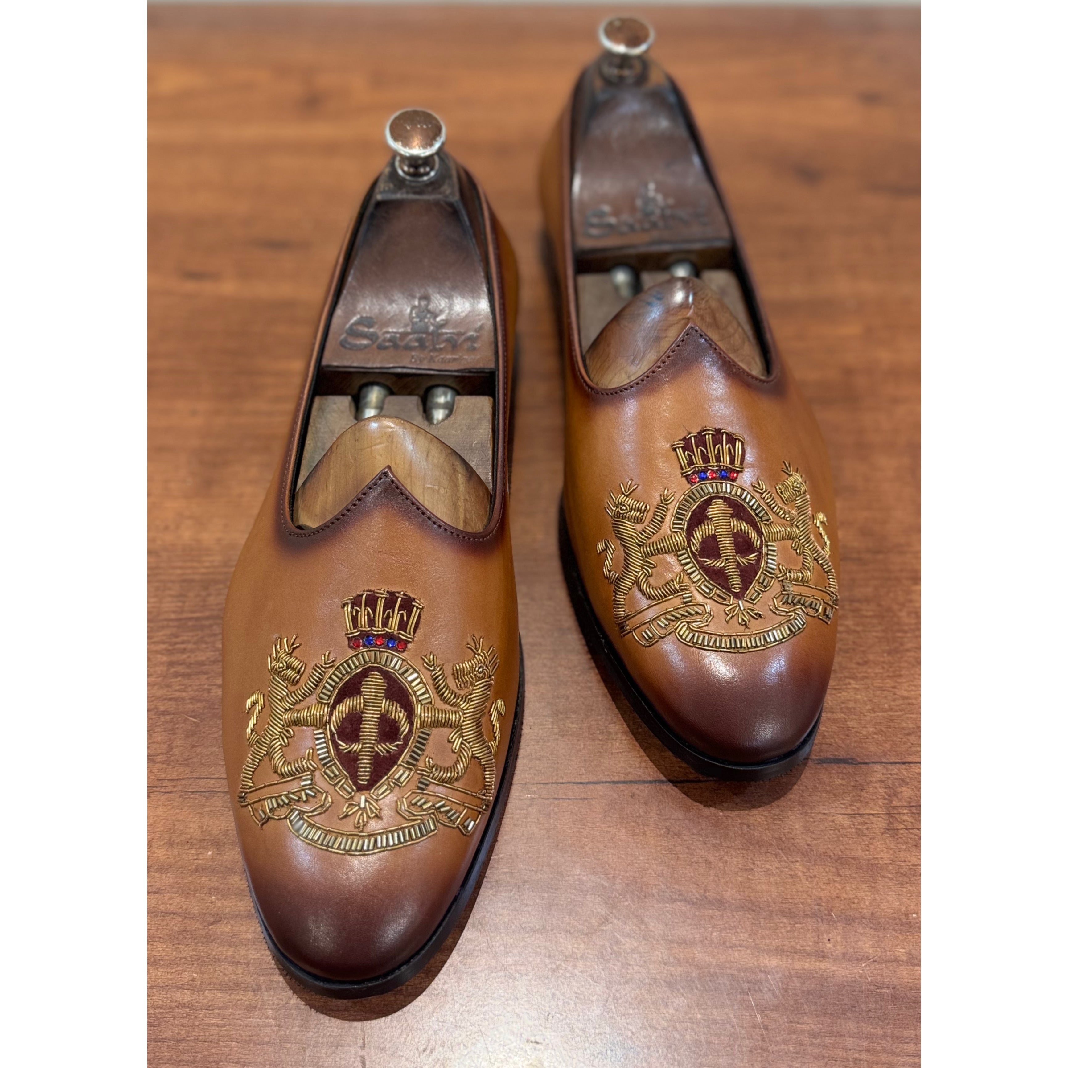 Royal Hand Zardosi Jalsa Maroon
