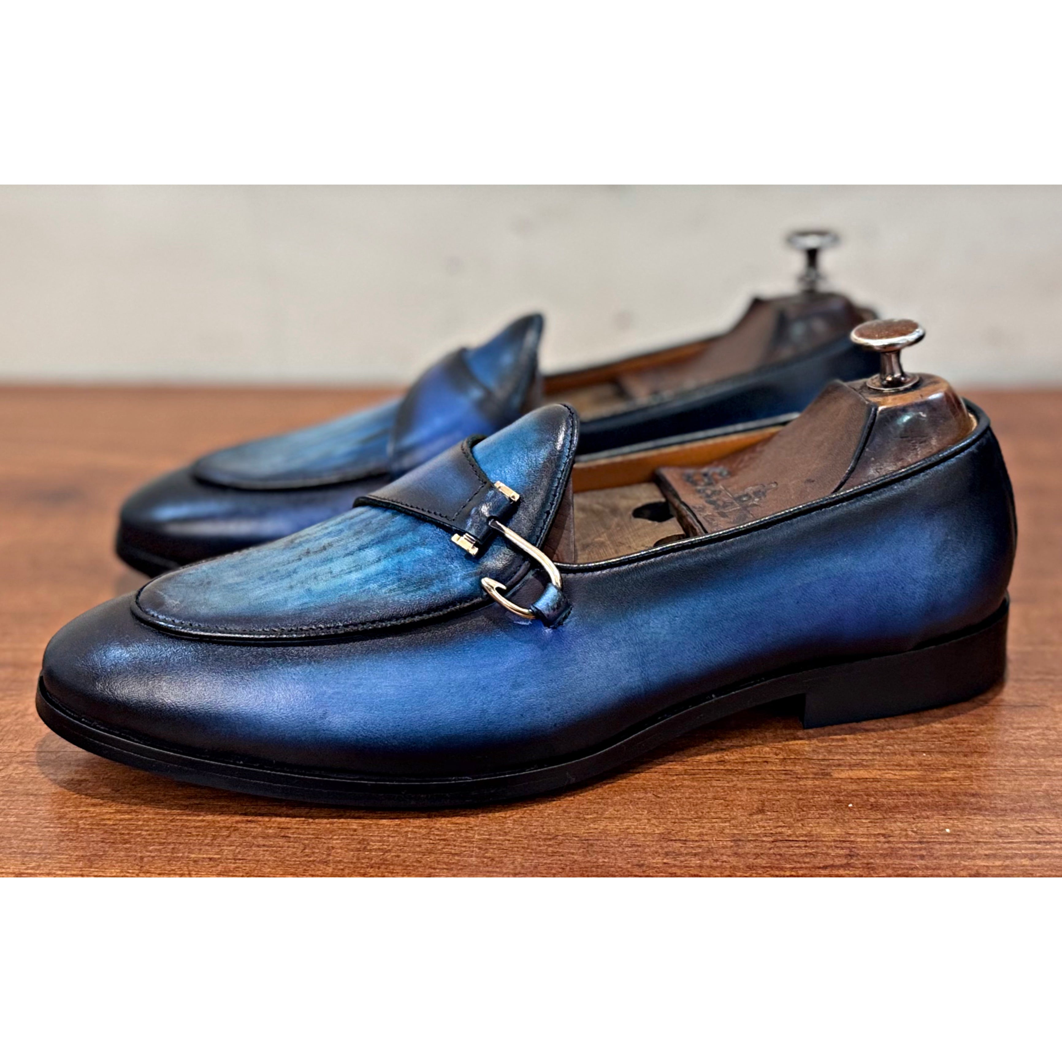 Belgian Loafers Blue Moritz