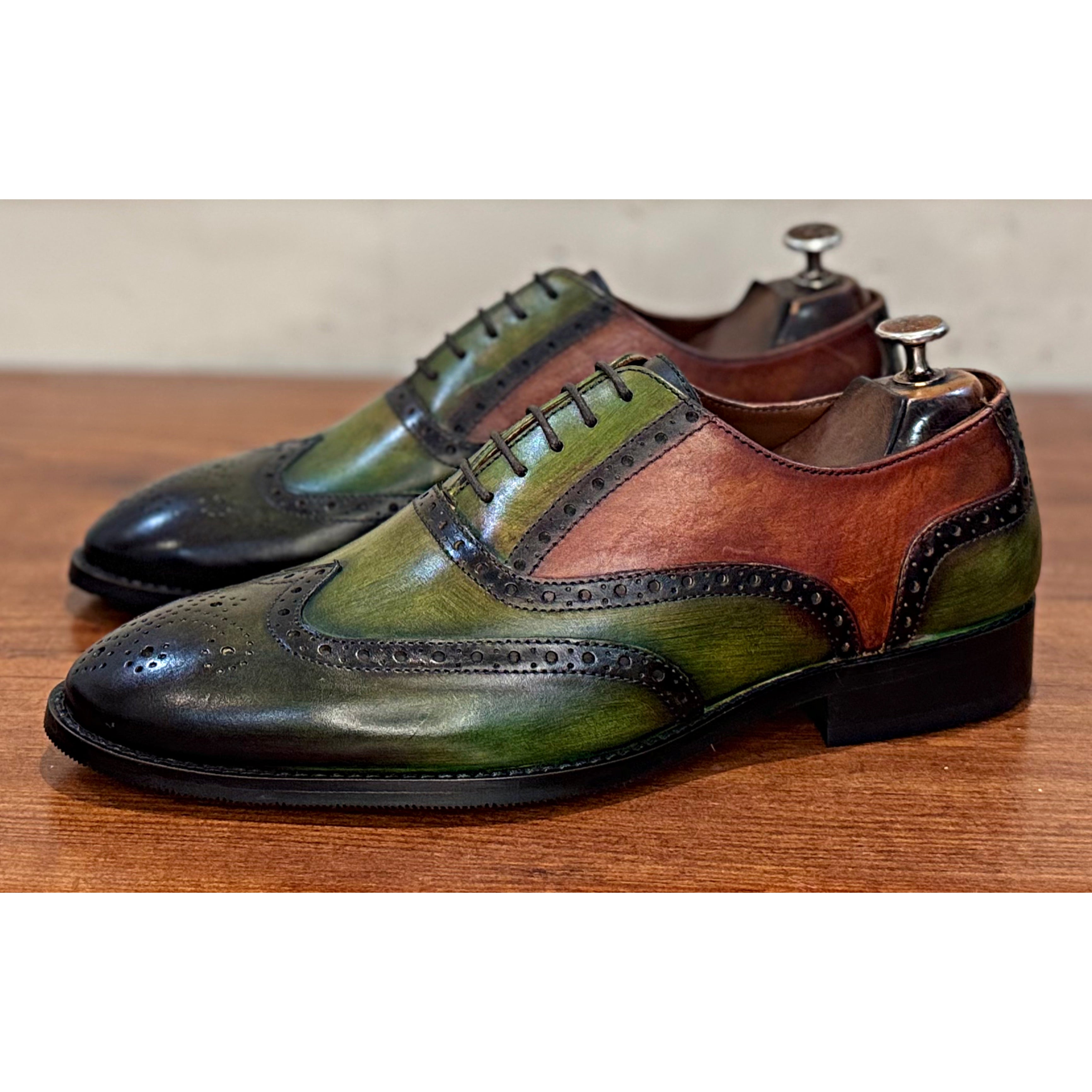 Sabree Hand Patina Oxfords