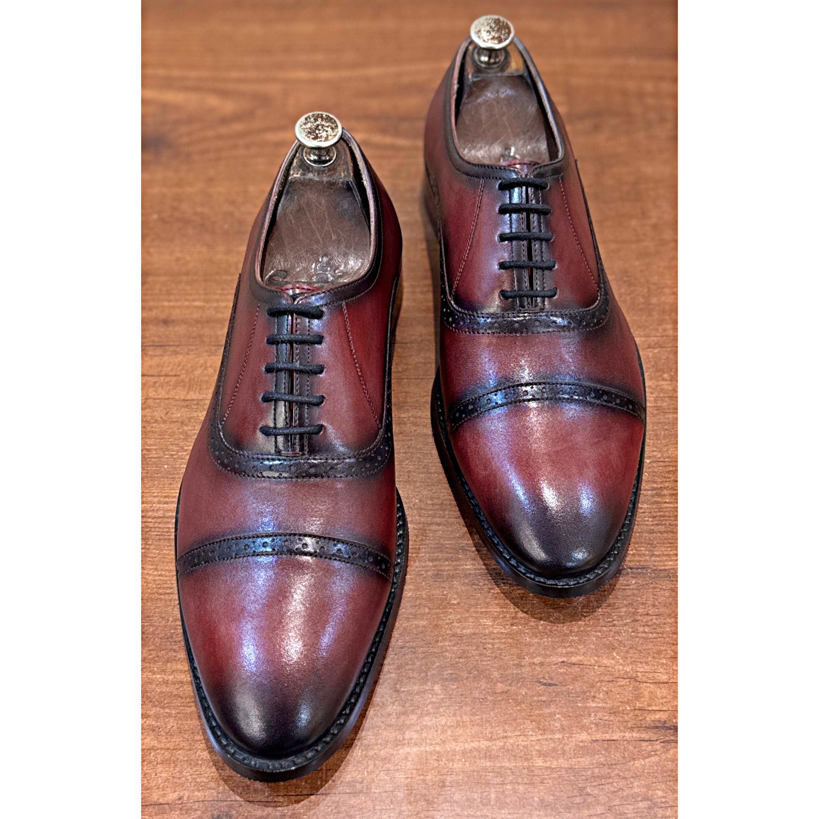 Cavalier Bordeaux Cap-Toe Oxford