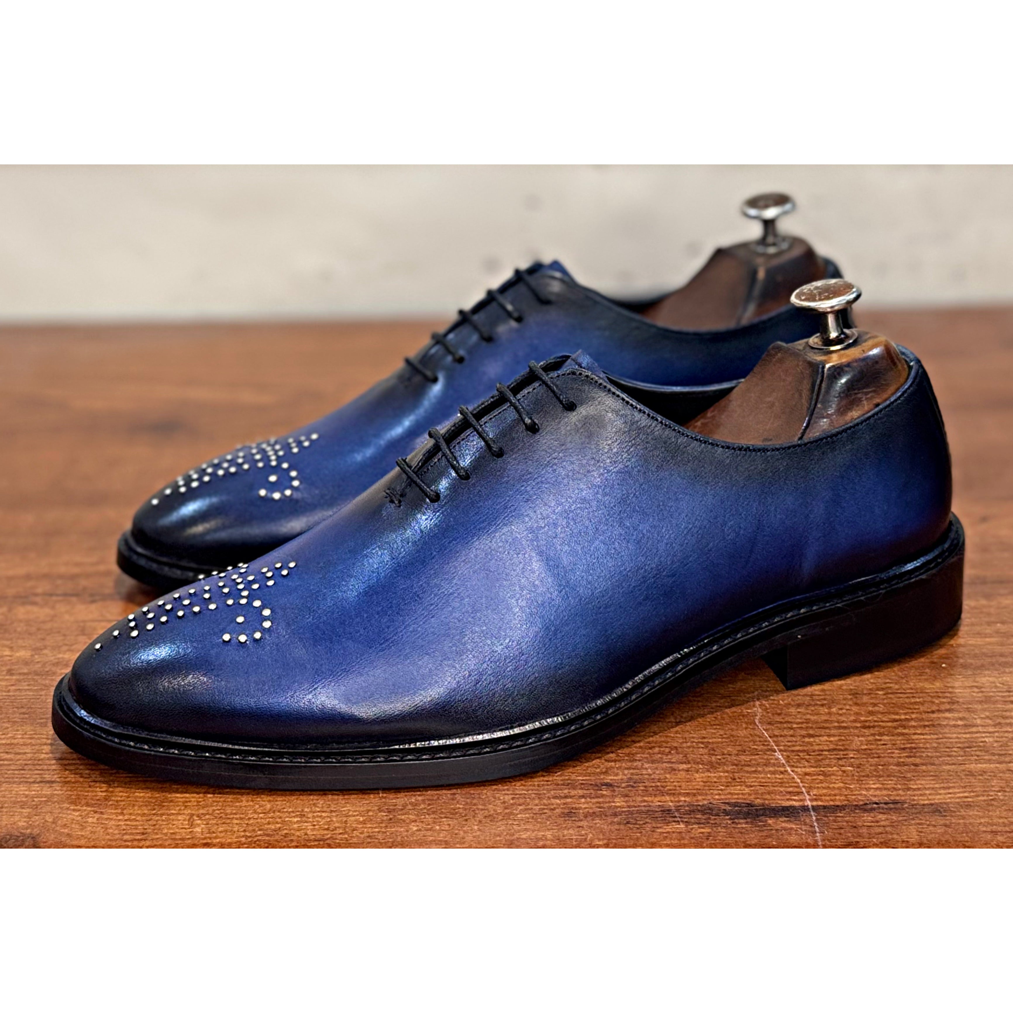 Wholecut Oxfords Blue Hp