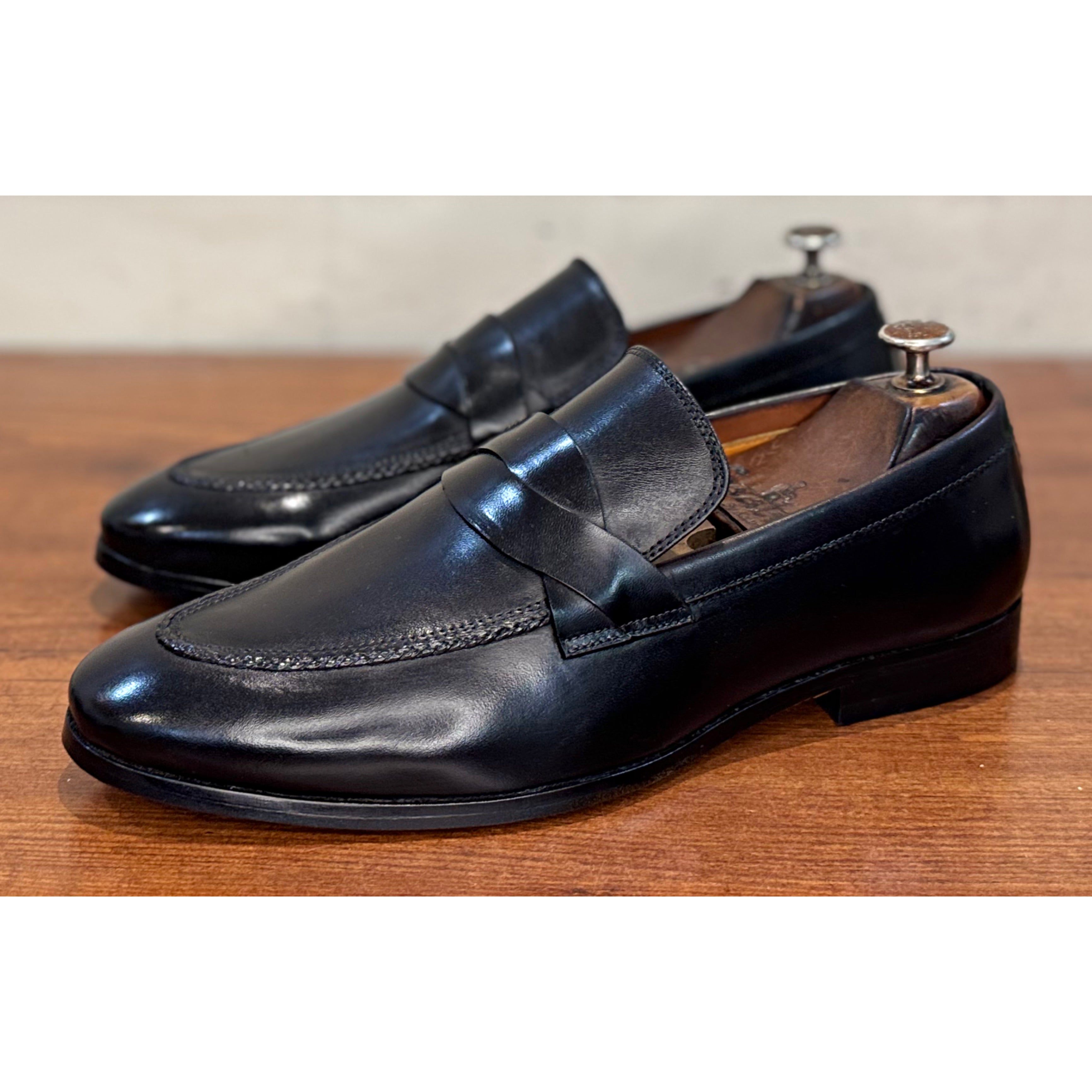 Royce | Black Calf Leather