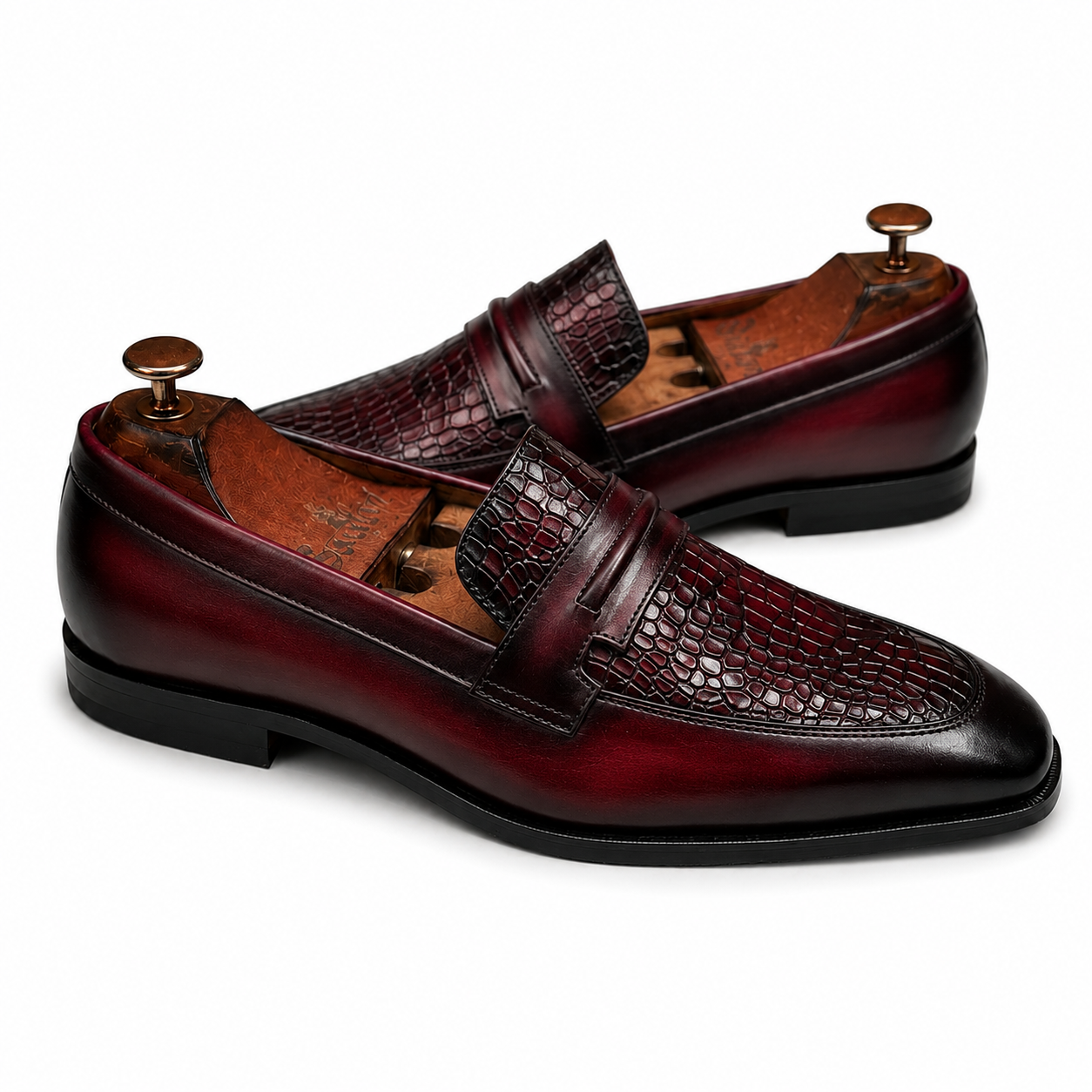 The Bordeaux Royale Penny Loafer