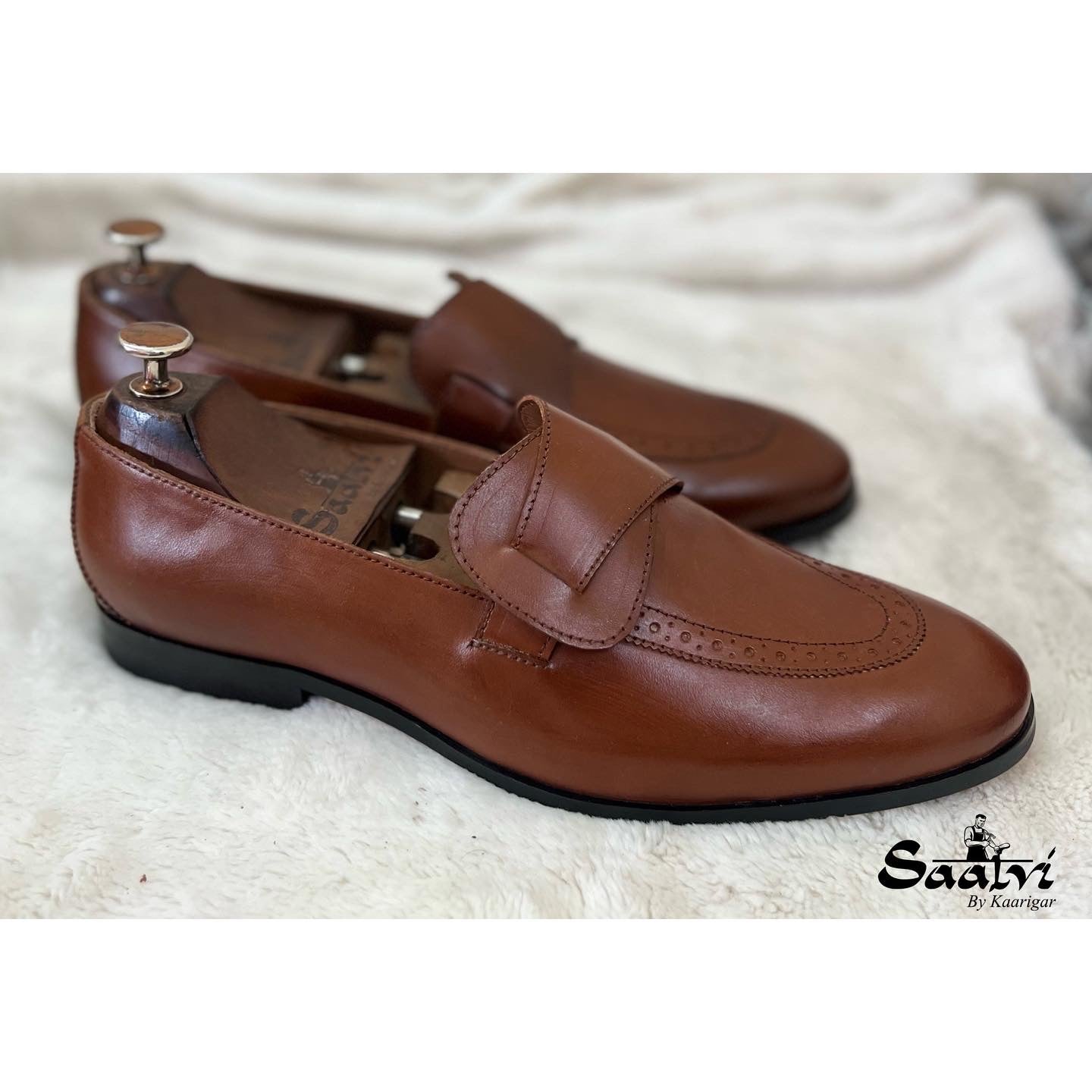 Butterfly Loafers Brown