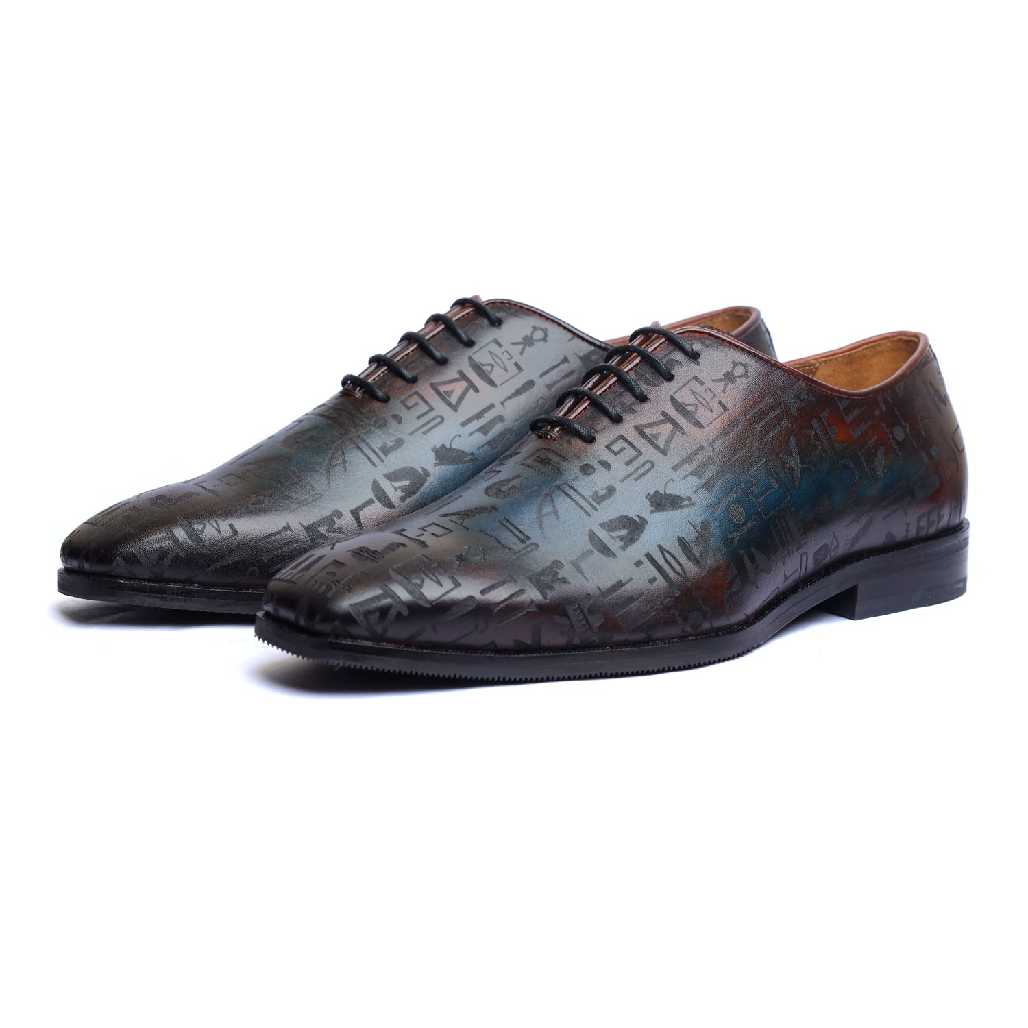 Egyptian Patina Wholecut Blue