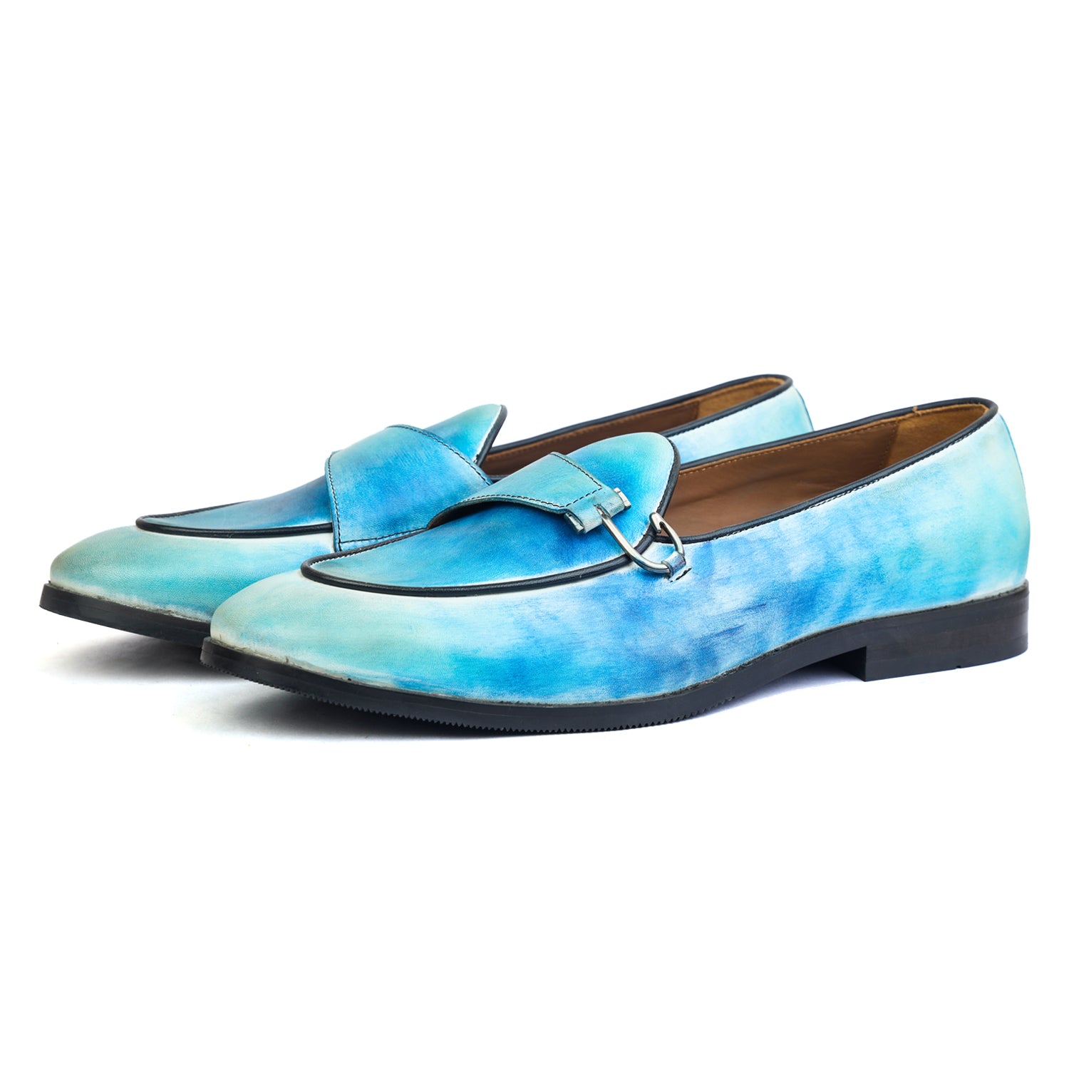 Belgian Loafers Blue Mortiz