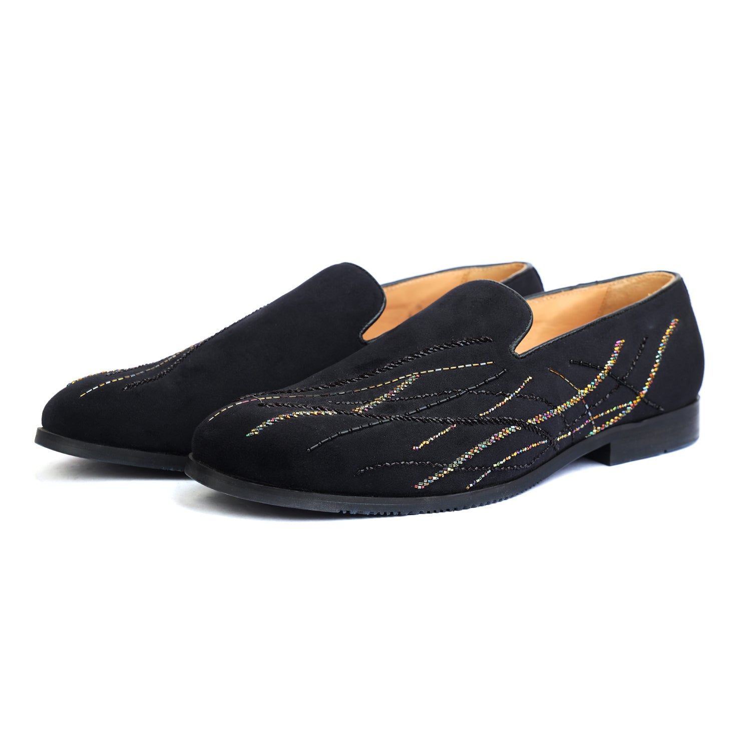 Black Velvet Multi Colour Abstract
