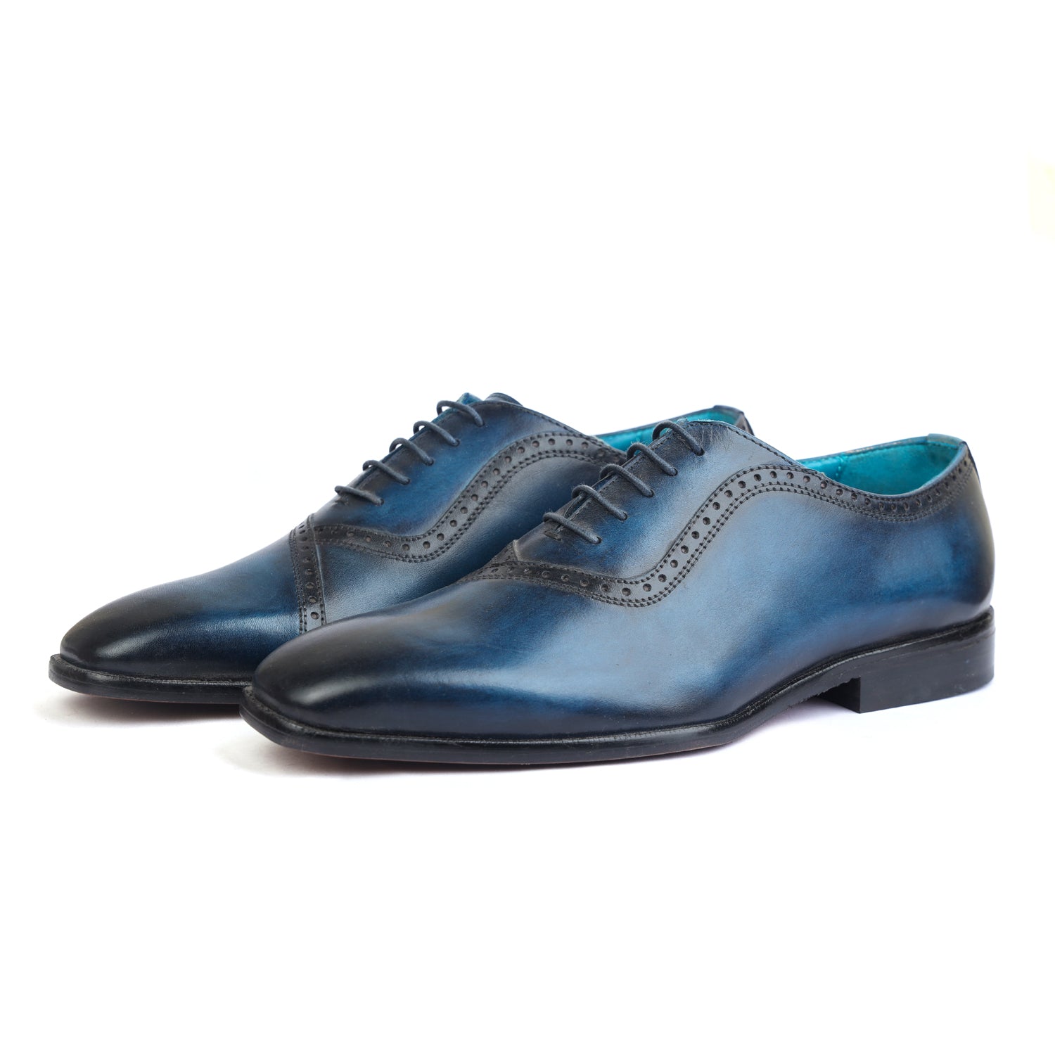 Stylish Oxford Hand Patina - Blue