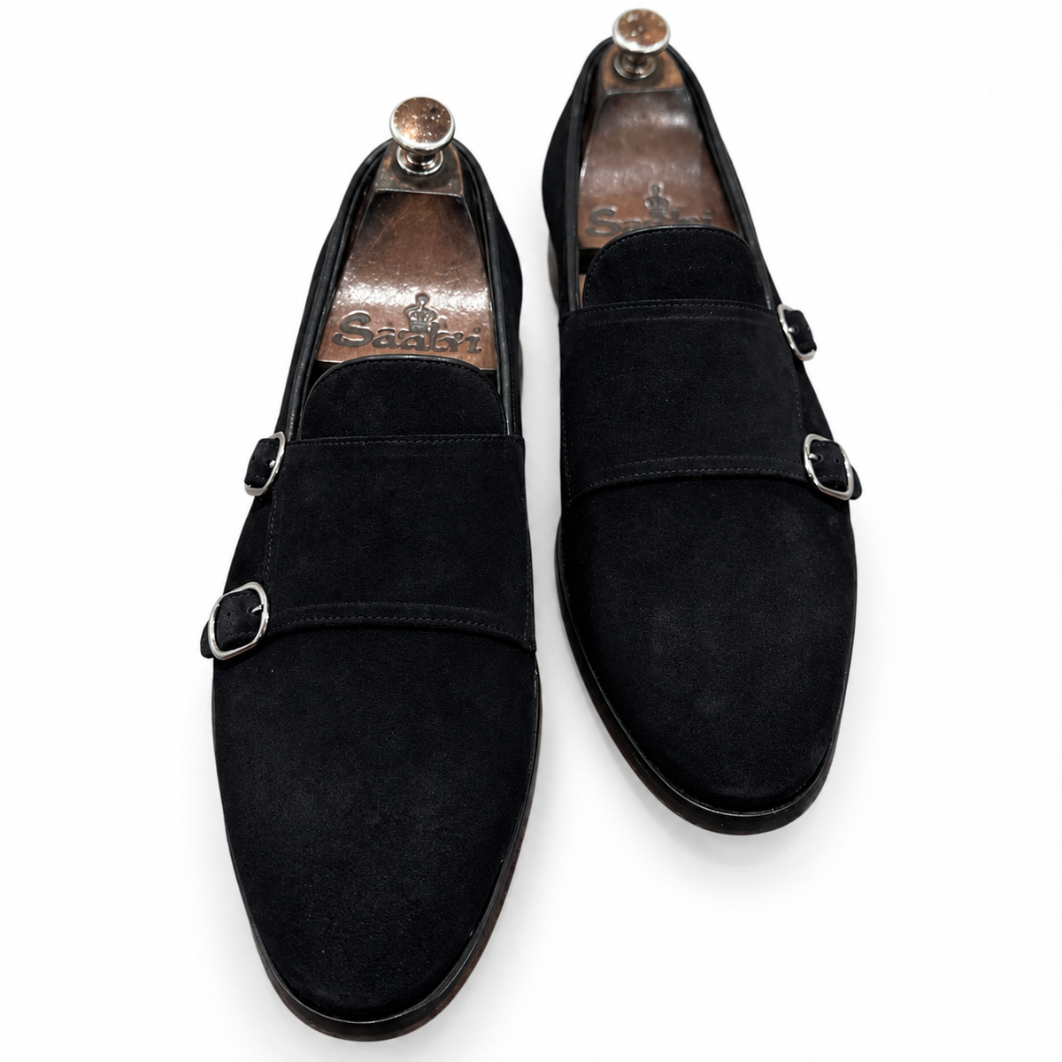Blue Double Monk Strap