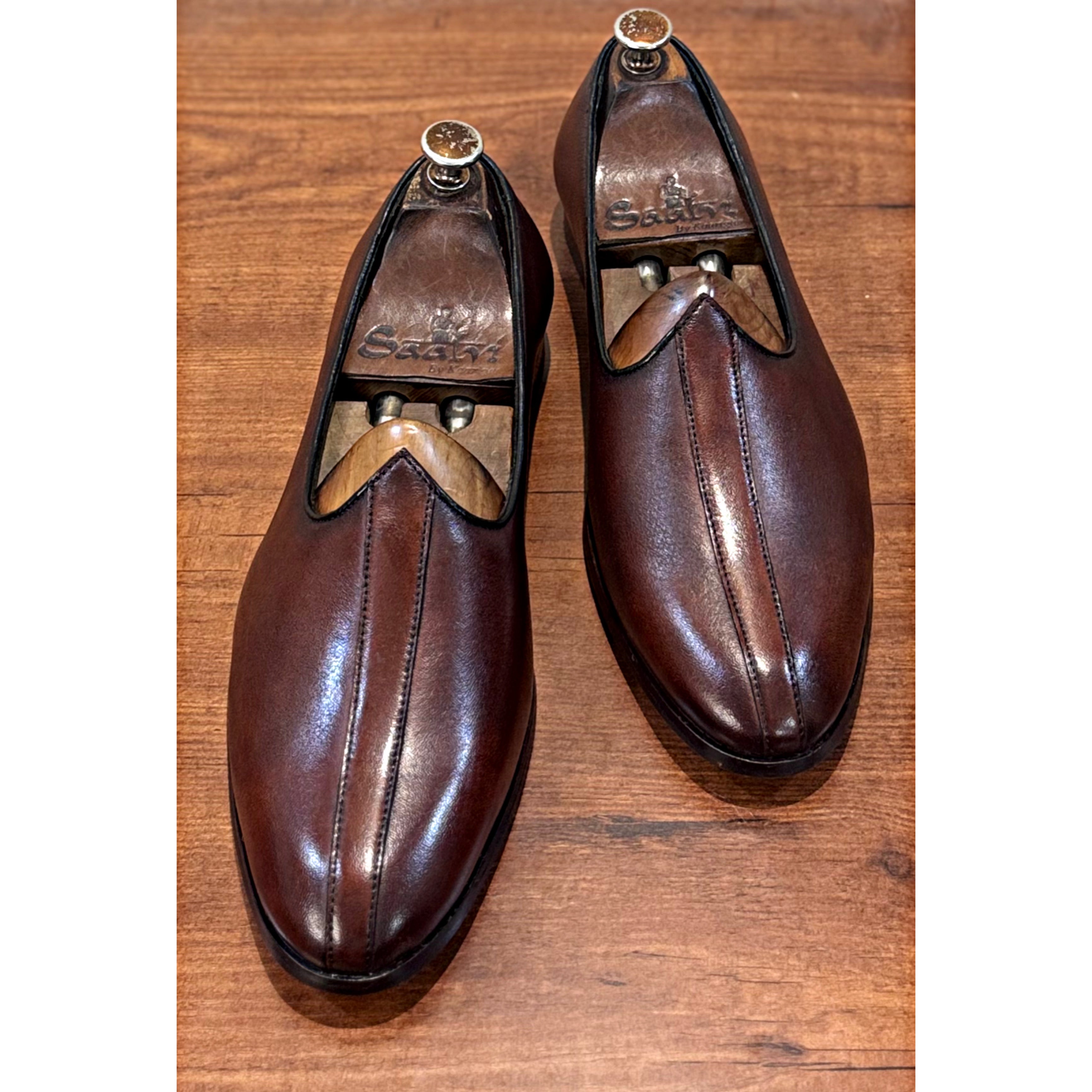 Brown Jalsa Hand Patina