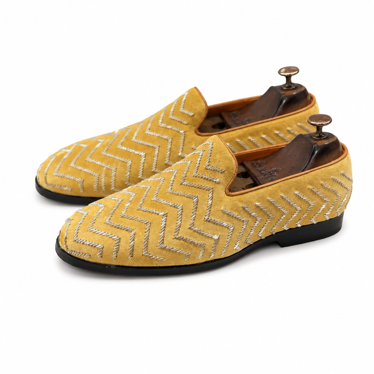Aurelio Chevron Loafers