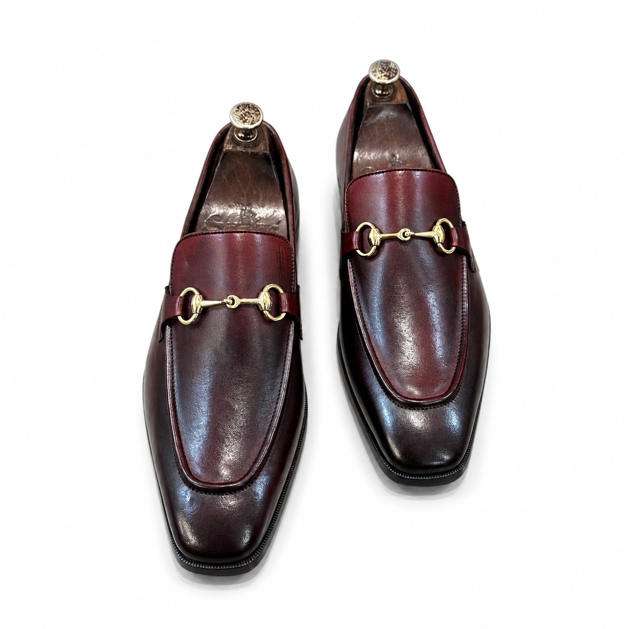 Burgundy Sovereign Horsebit Loafers