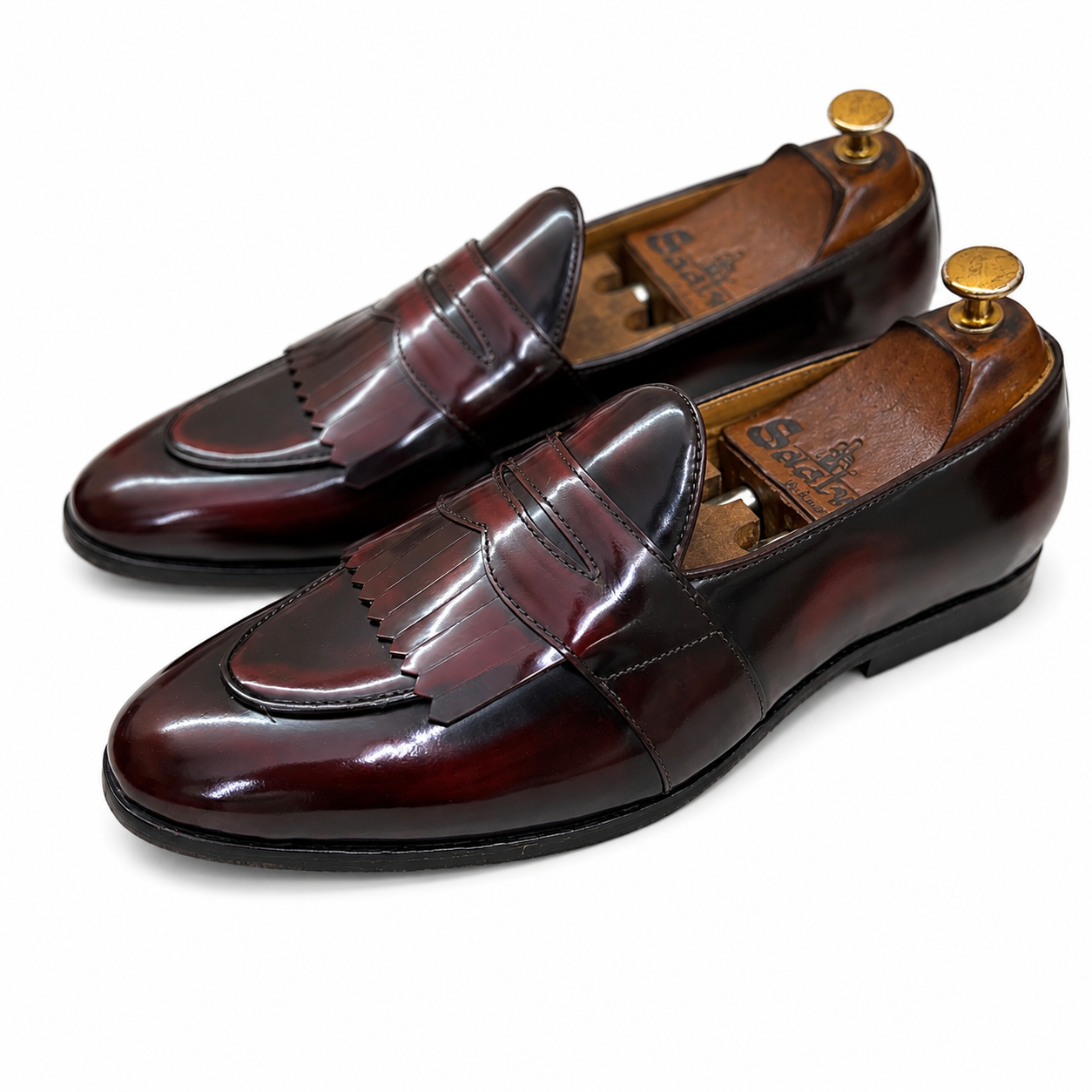 Penny Loafers With Fringes Brushoff