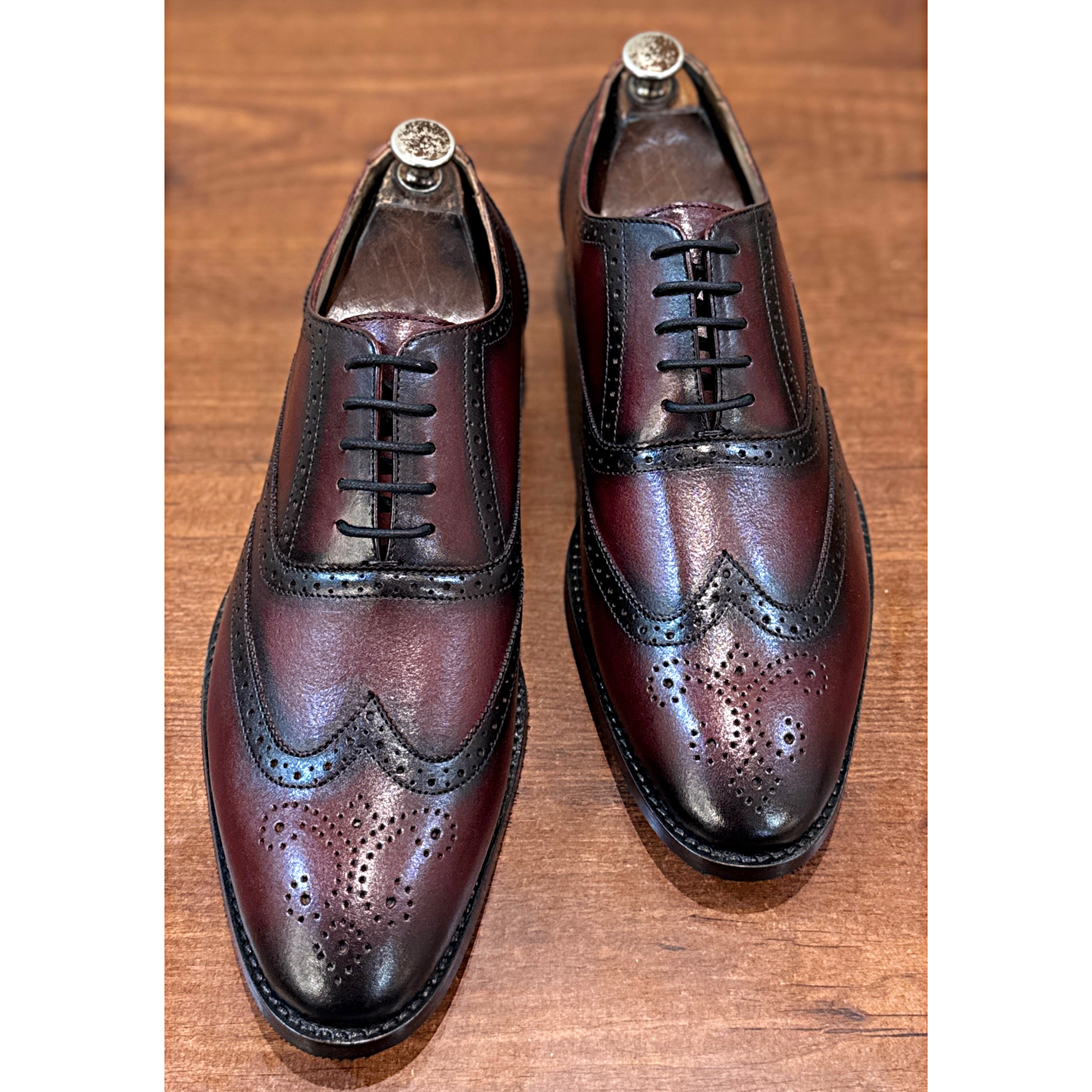 Windsor Burgundy Brogue Oxford