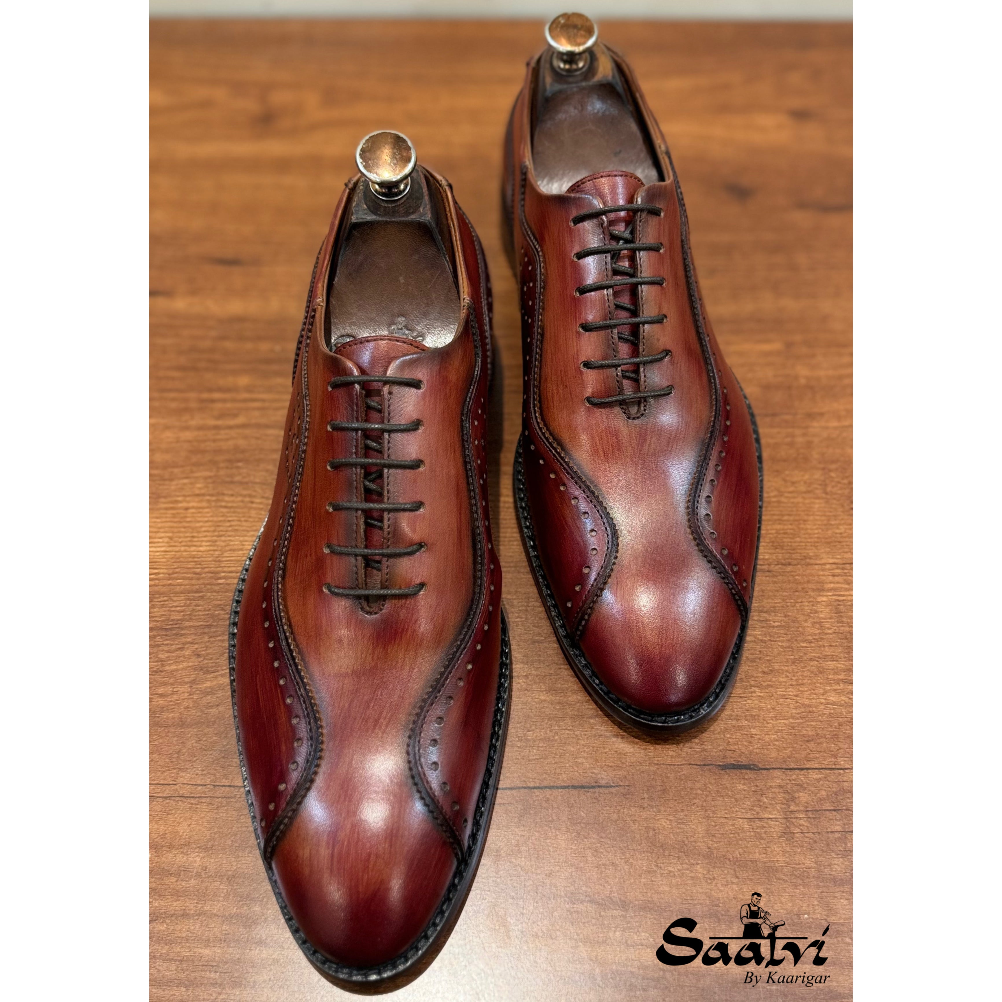 Mirfield | Hand Patina Oxfords