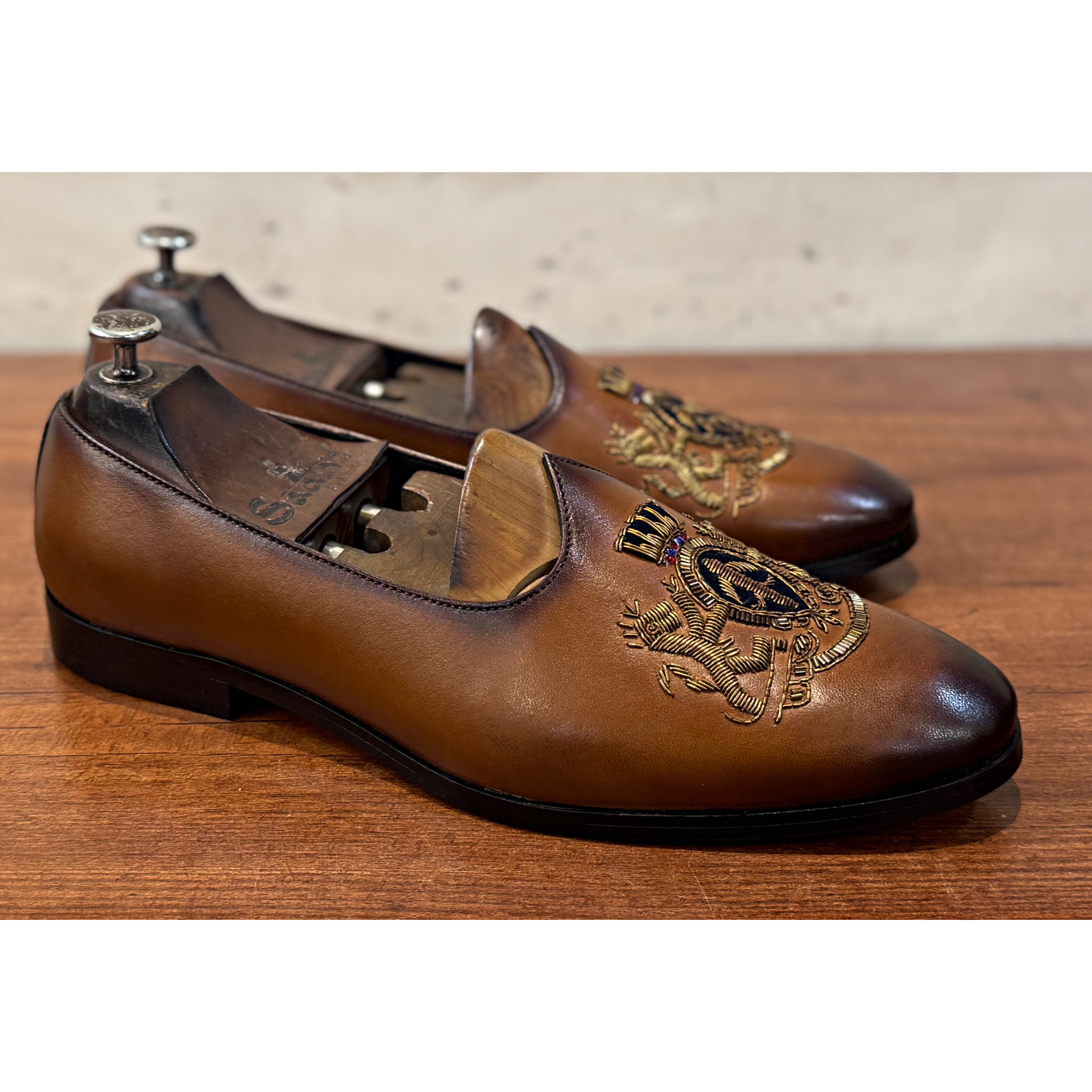 Royal Hand Zardosi Embroidery Jalsa