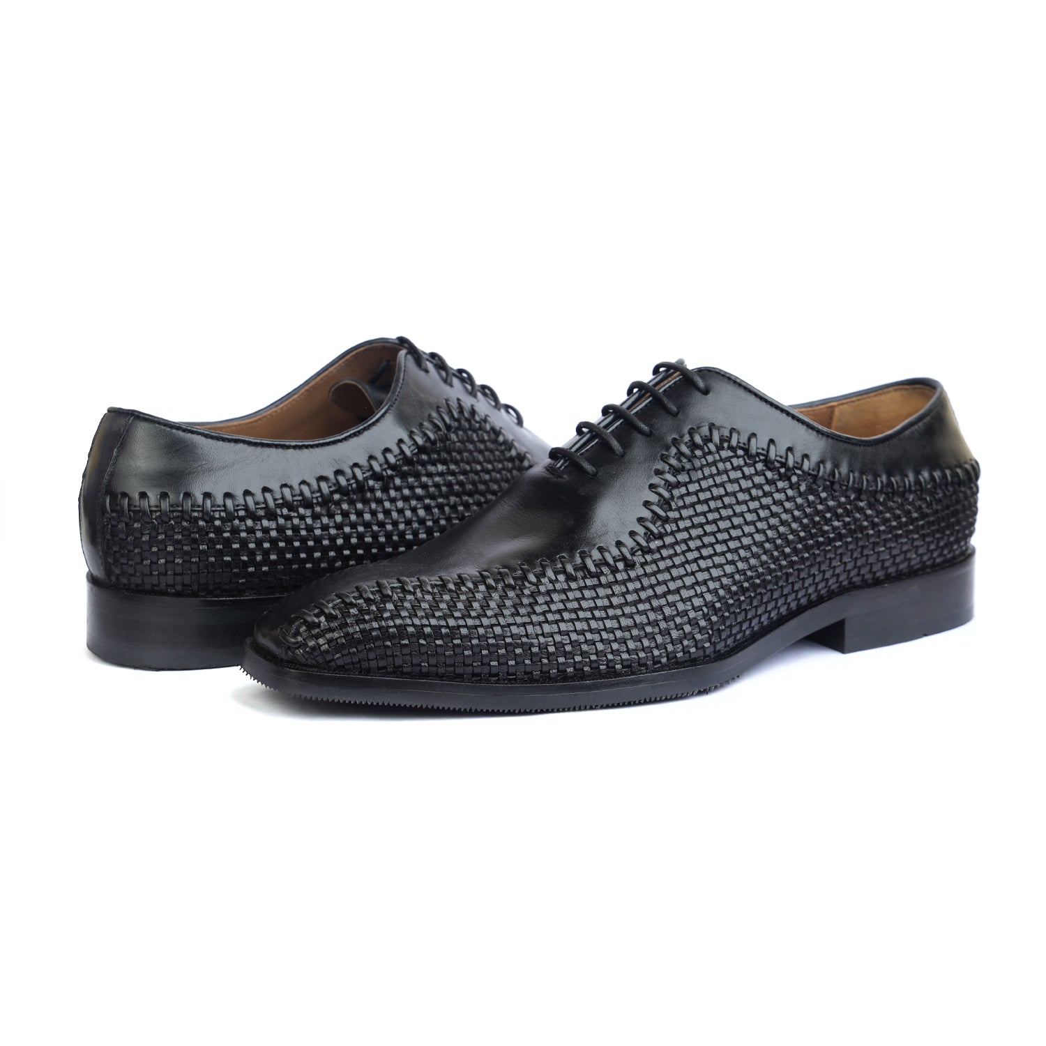 Steven Ford Black Laceups