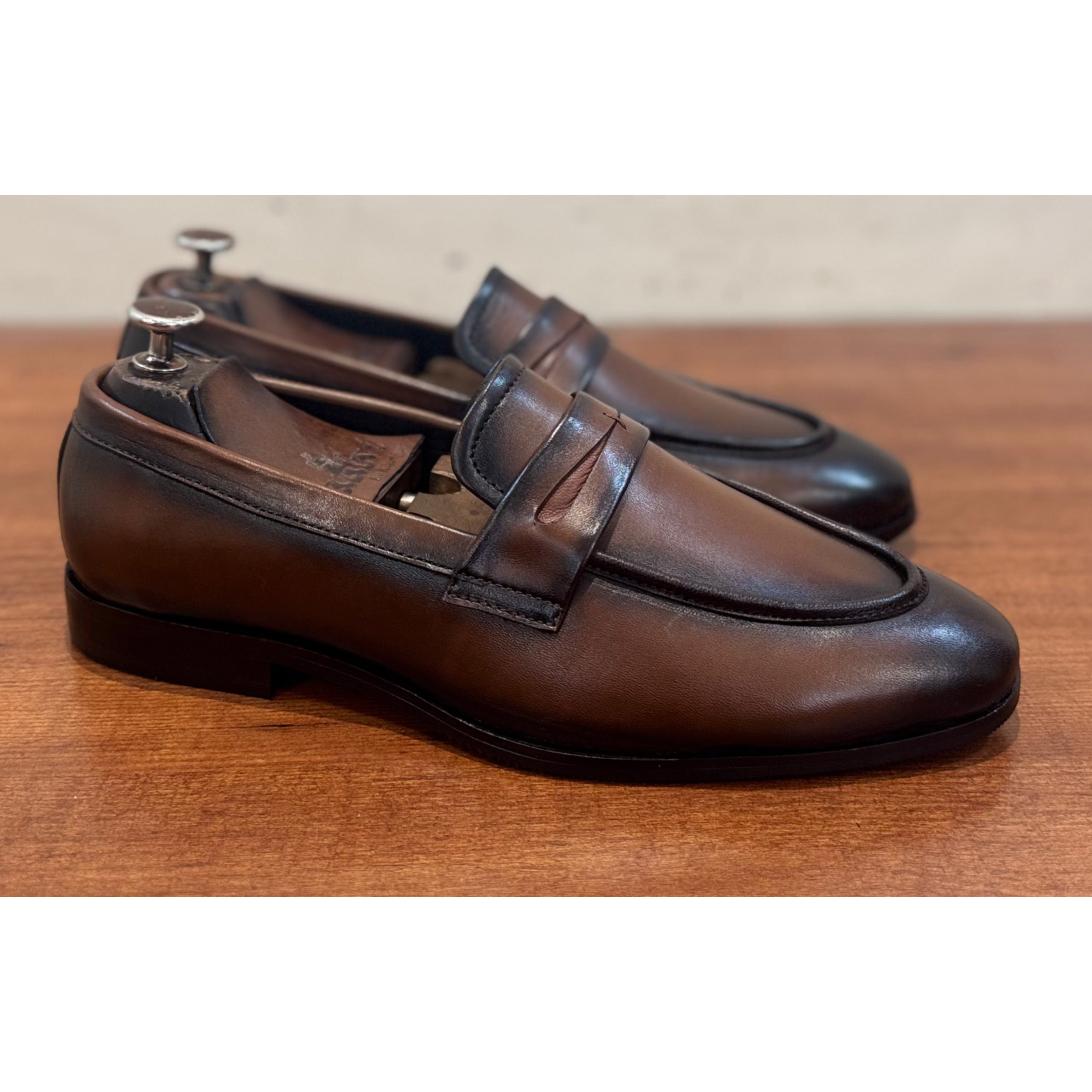 Brown Penny Loafers Classic