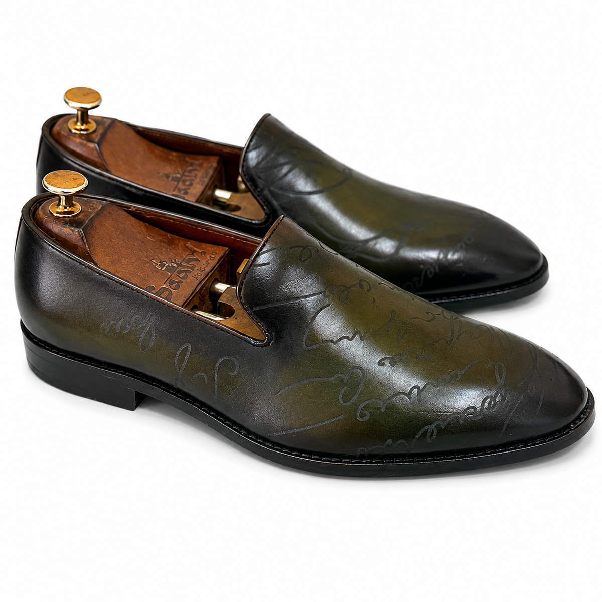 Signature Loafers Green