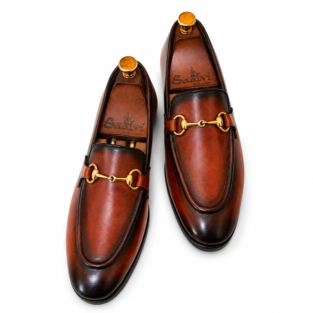 Horsebit Loafers Hand Patina