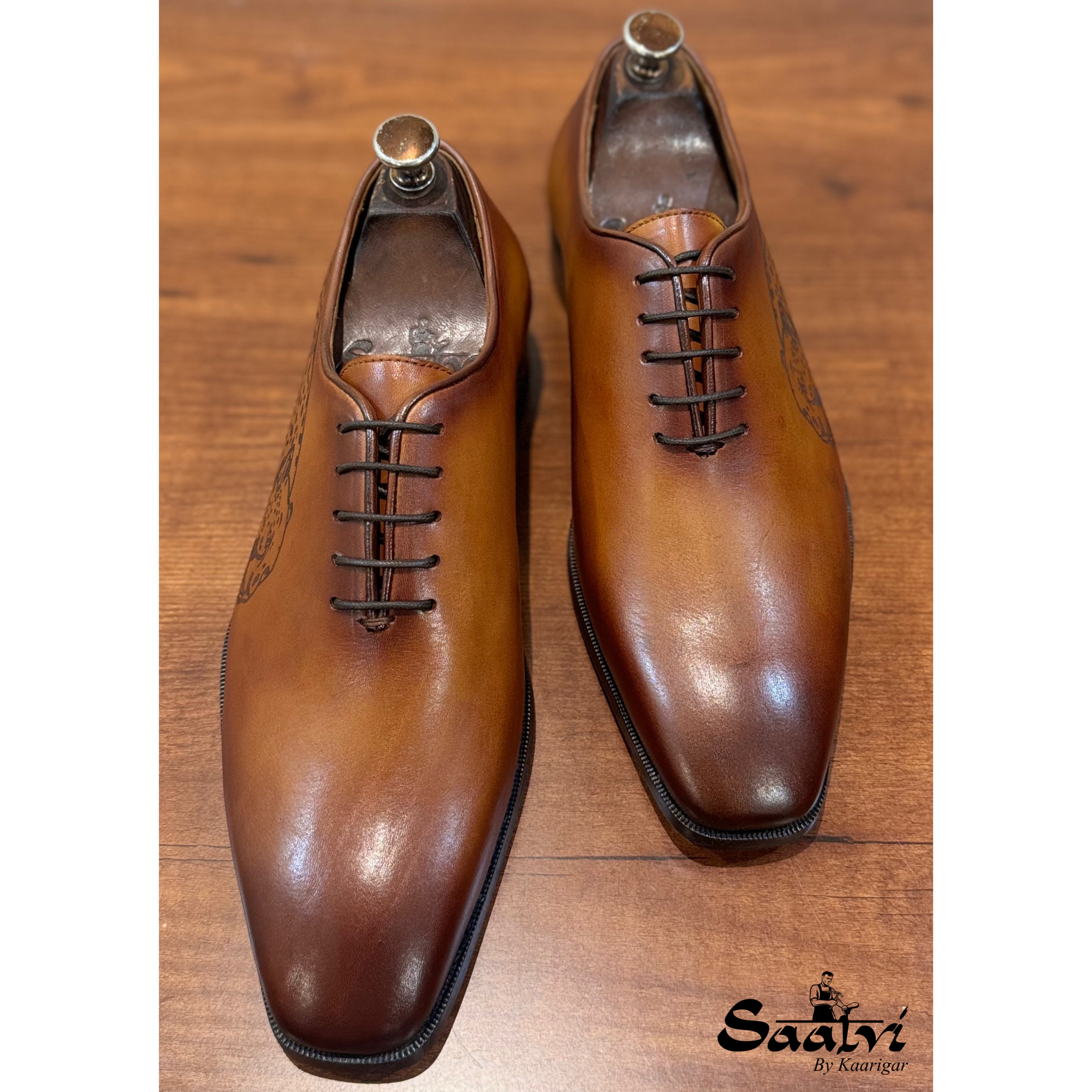Classic Wholecut Hand Finished Tiger Tan