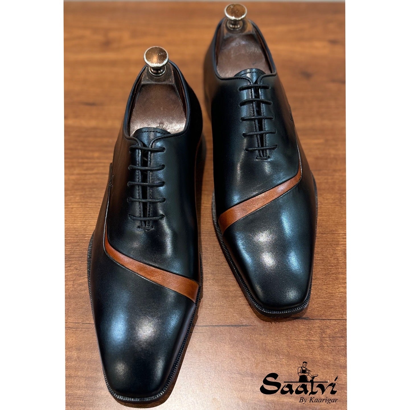 Duxford | Black Calf Oxfords
