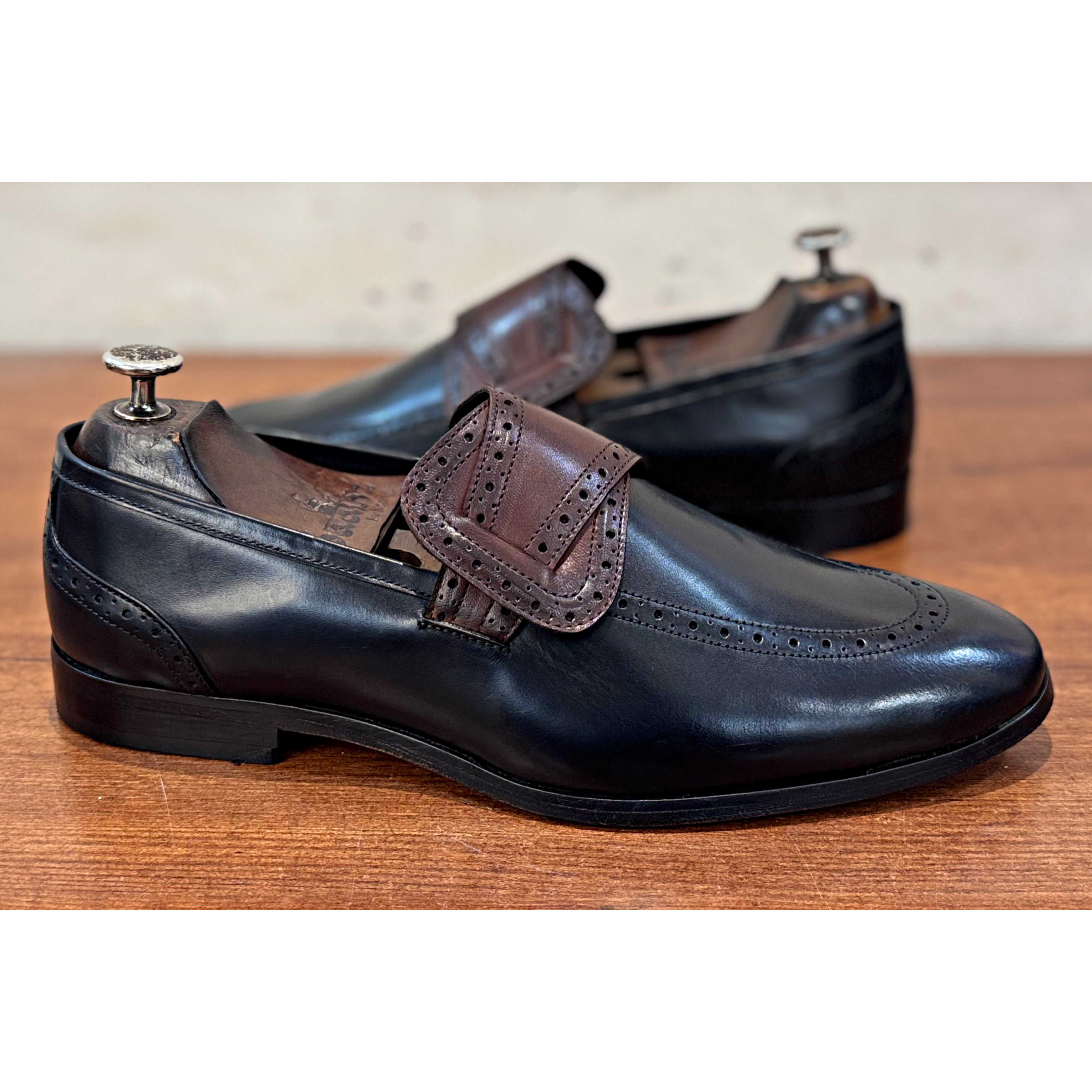 Black Butterfly Loafers