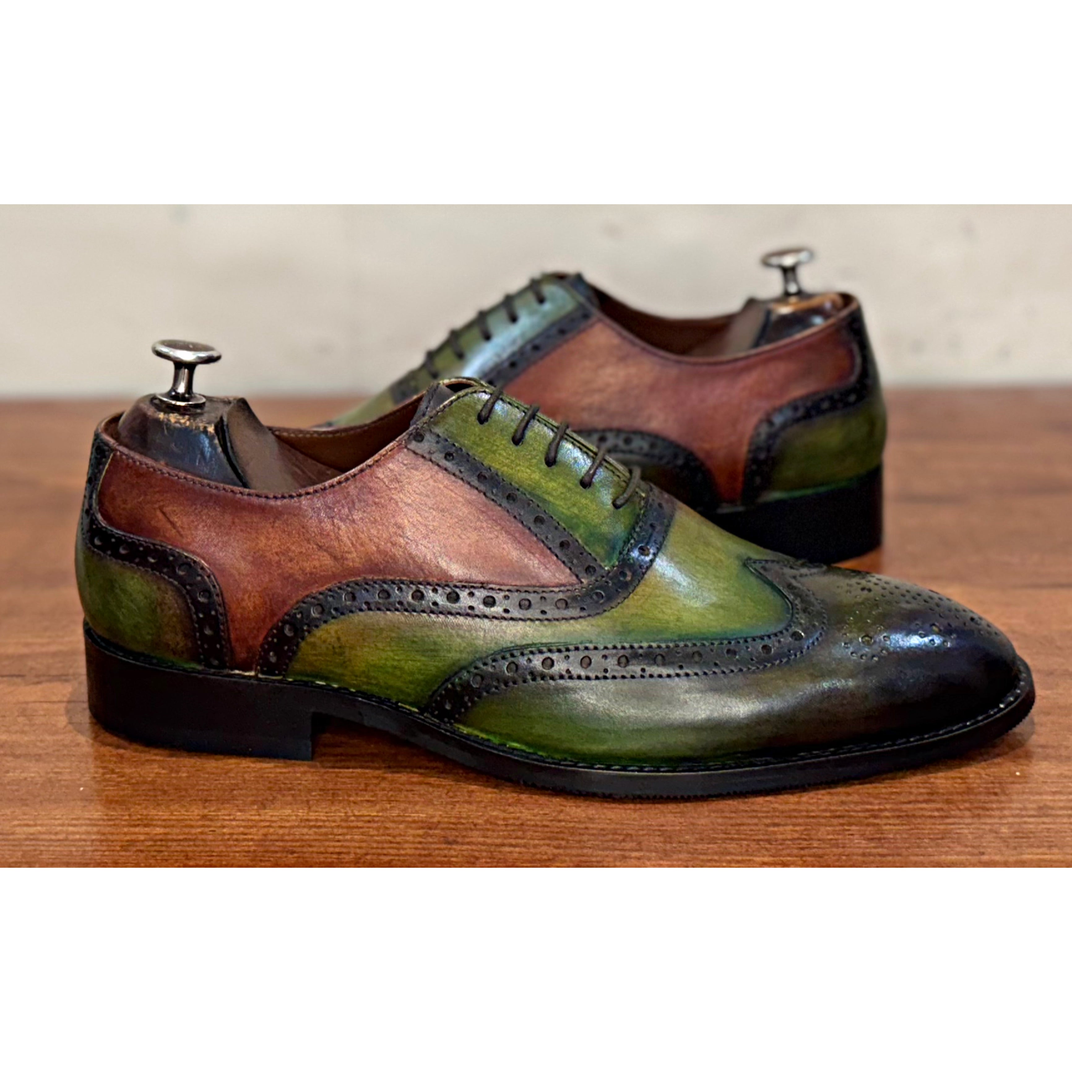 Sabree Hand Patina Oxfords