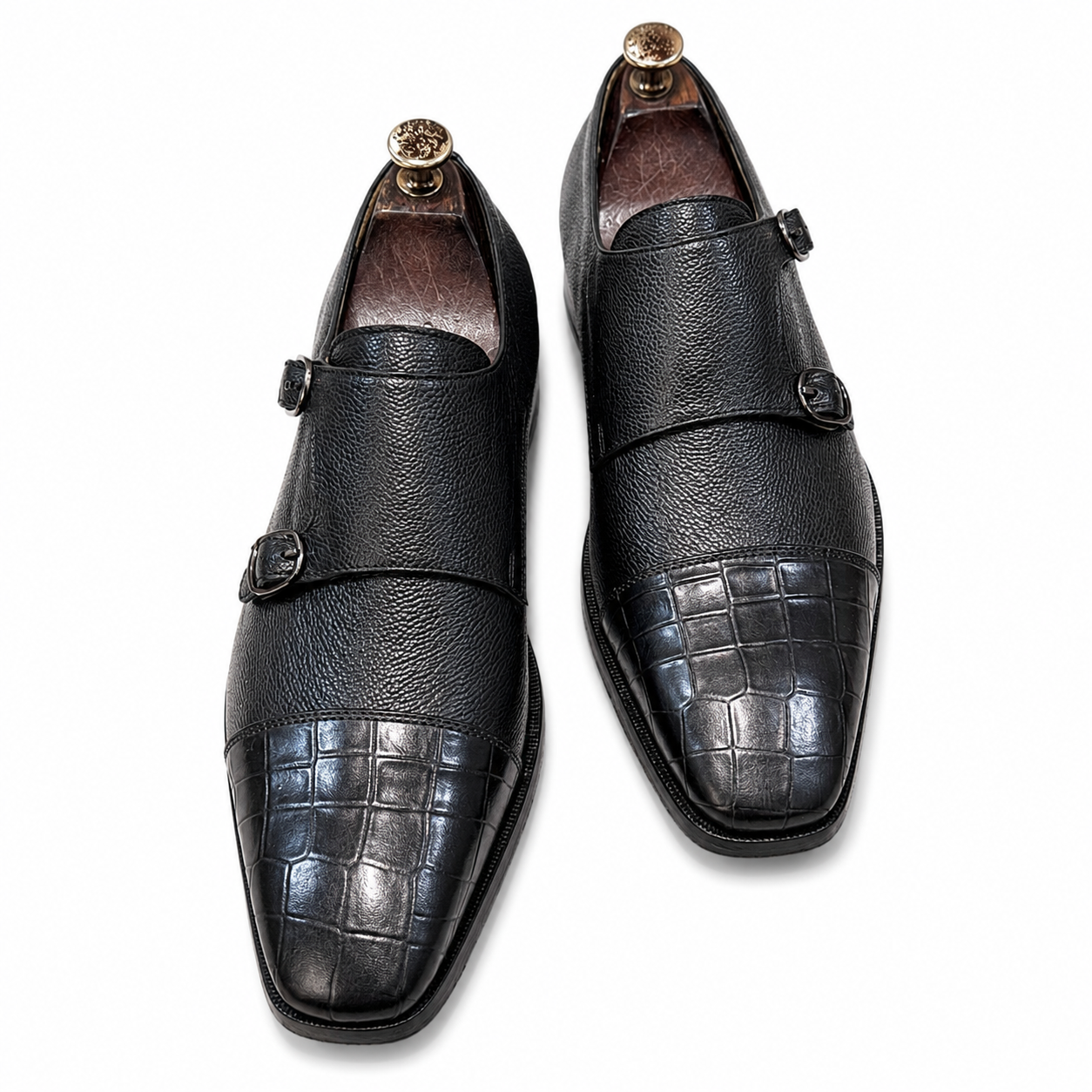 The Noir Croc Monarch Monk