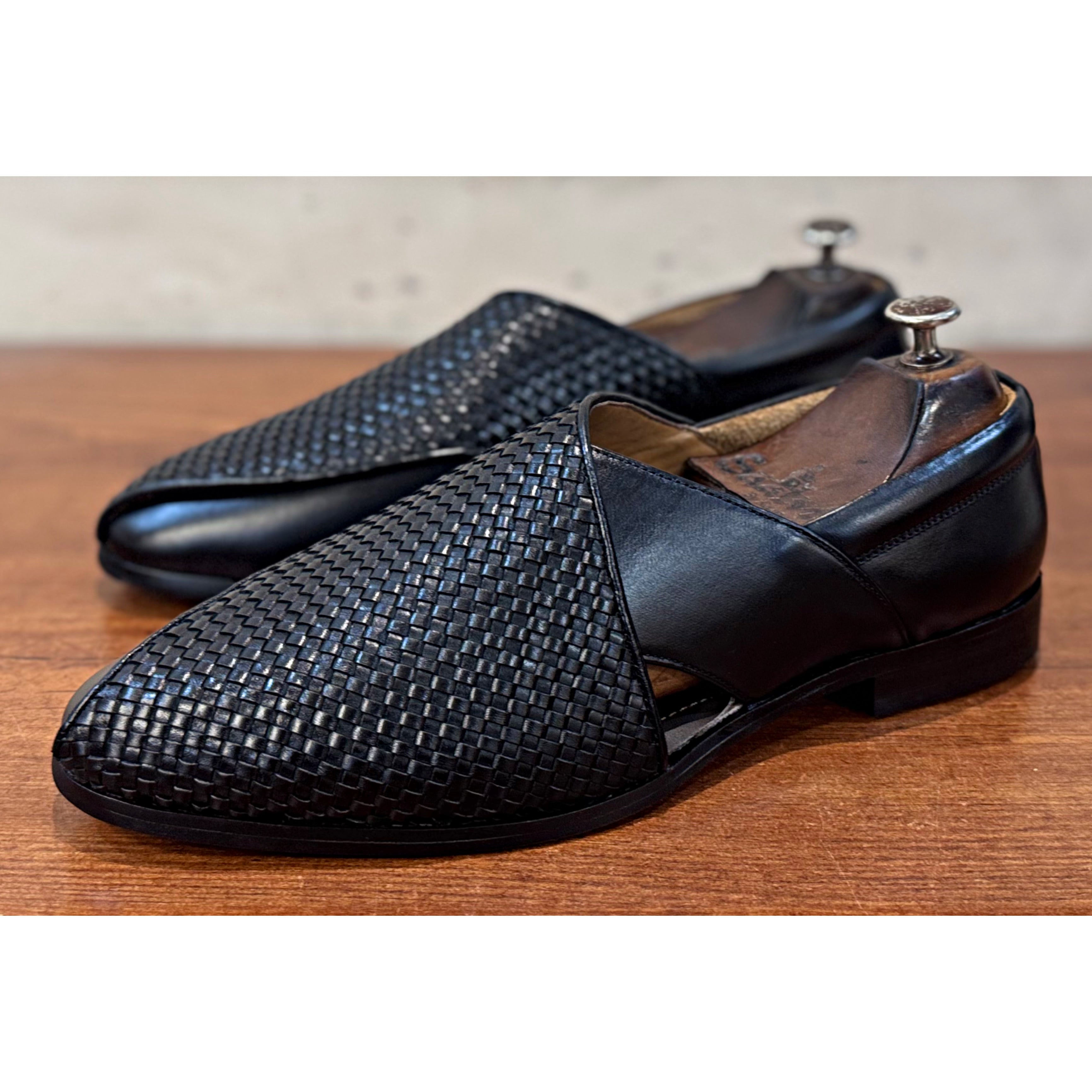 Black Peshawari Weave