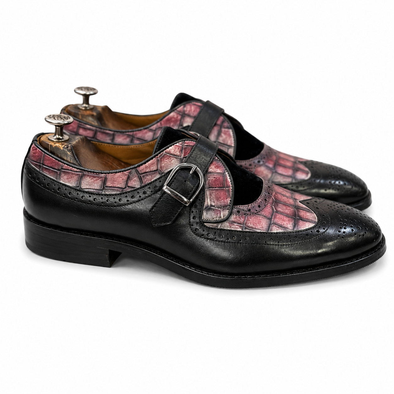The Noir Rosé Croco Monk