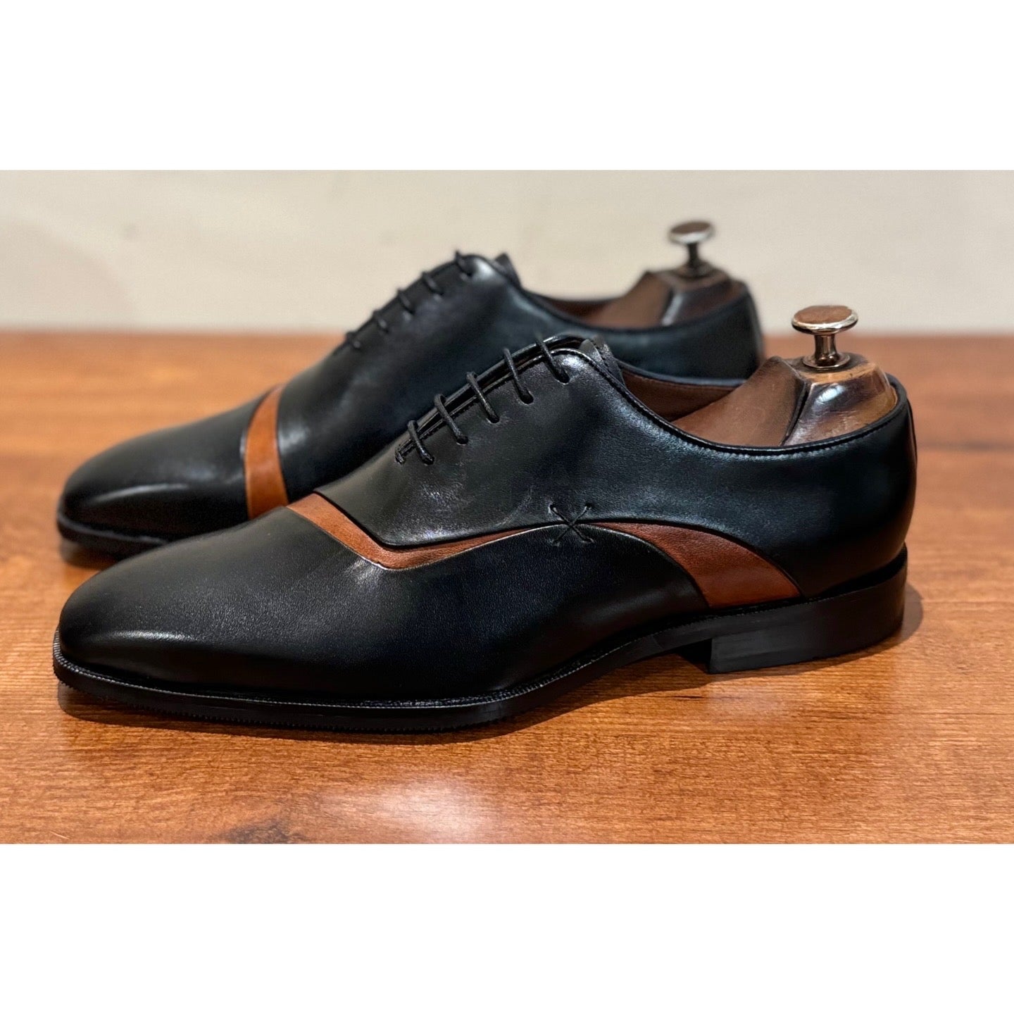 Duxford | Black Calf Oxfords