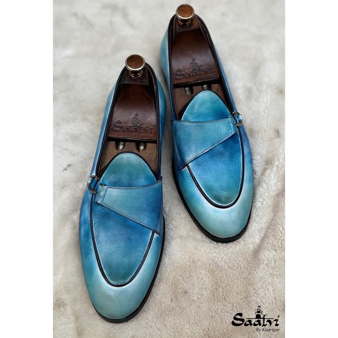 Belgian Loafers Blue Mortiz