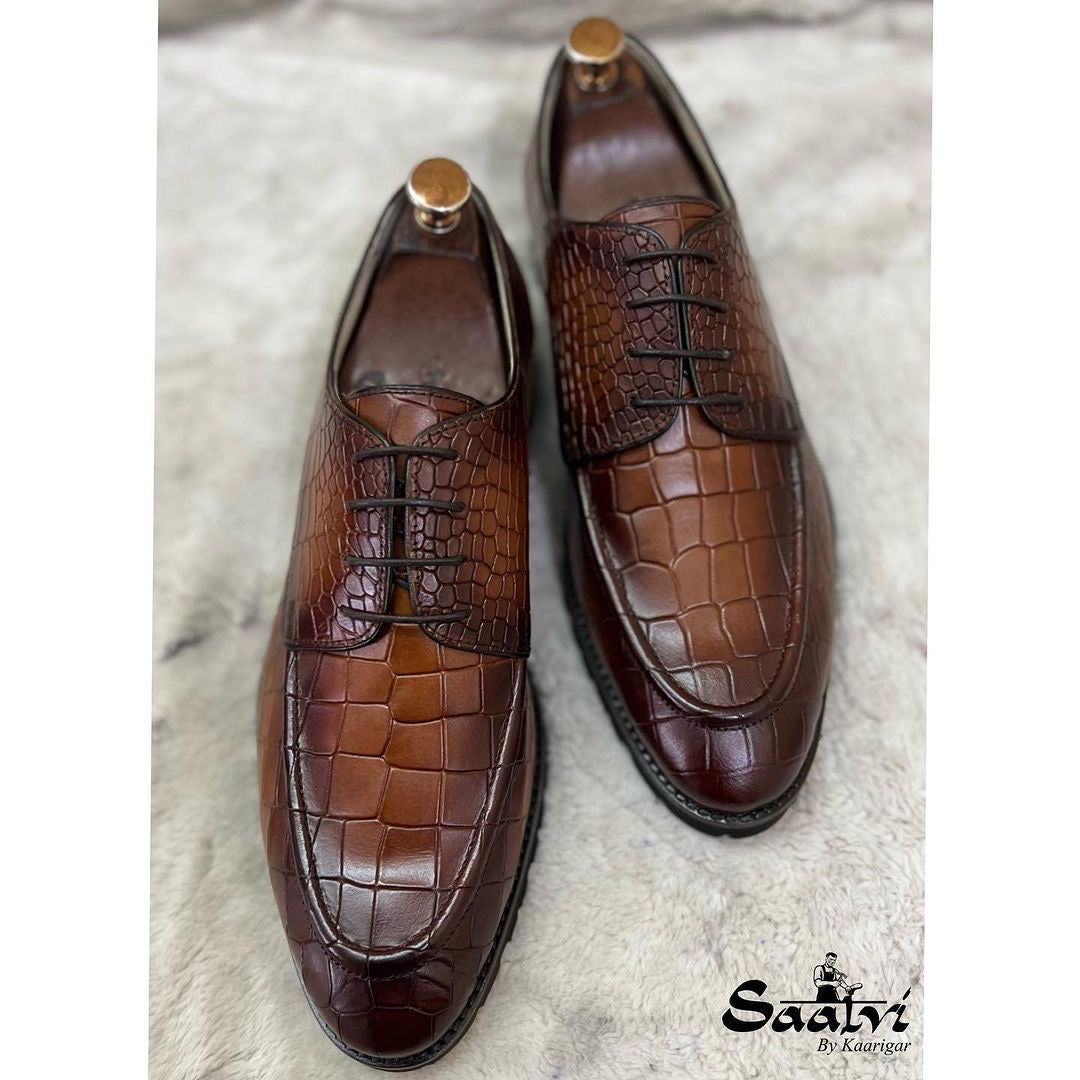 Derby Tan Hand Patina Light Weight