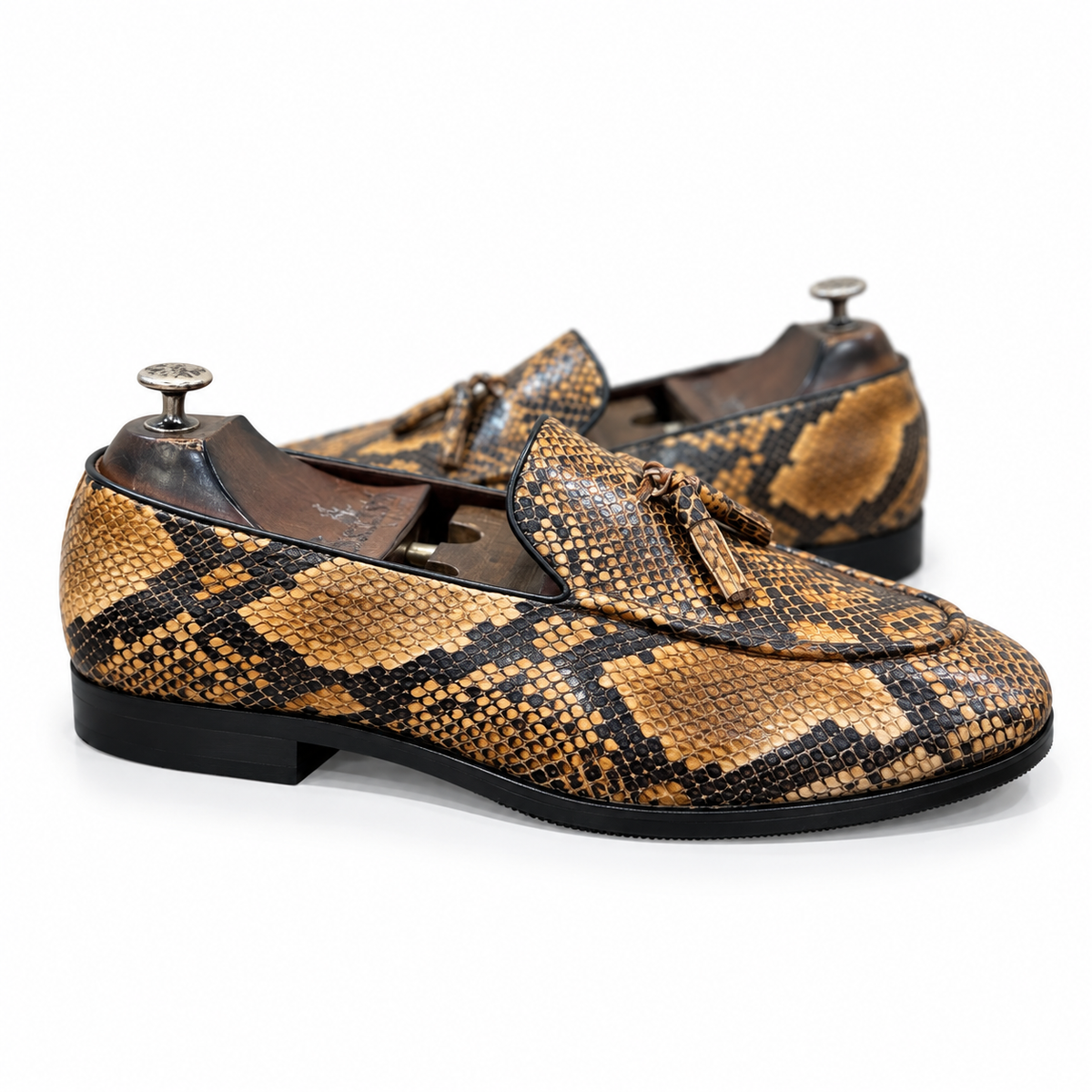 Aureum Serpent Tassel Loafers