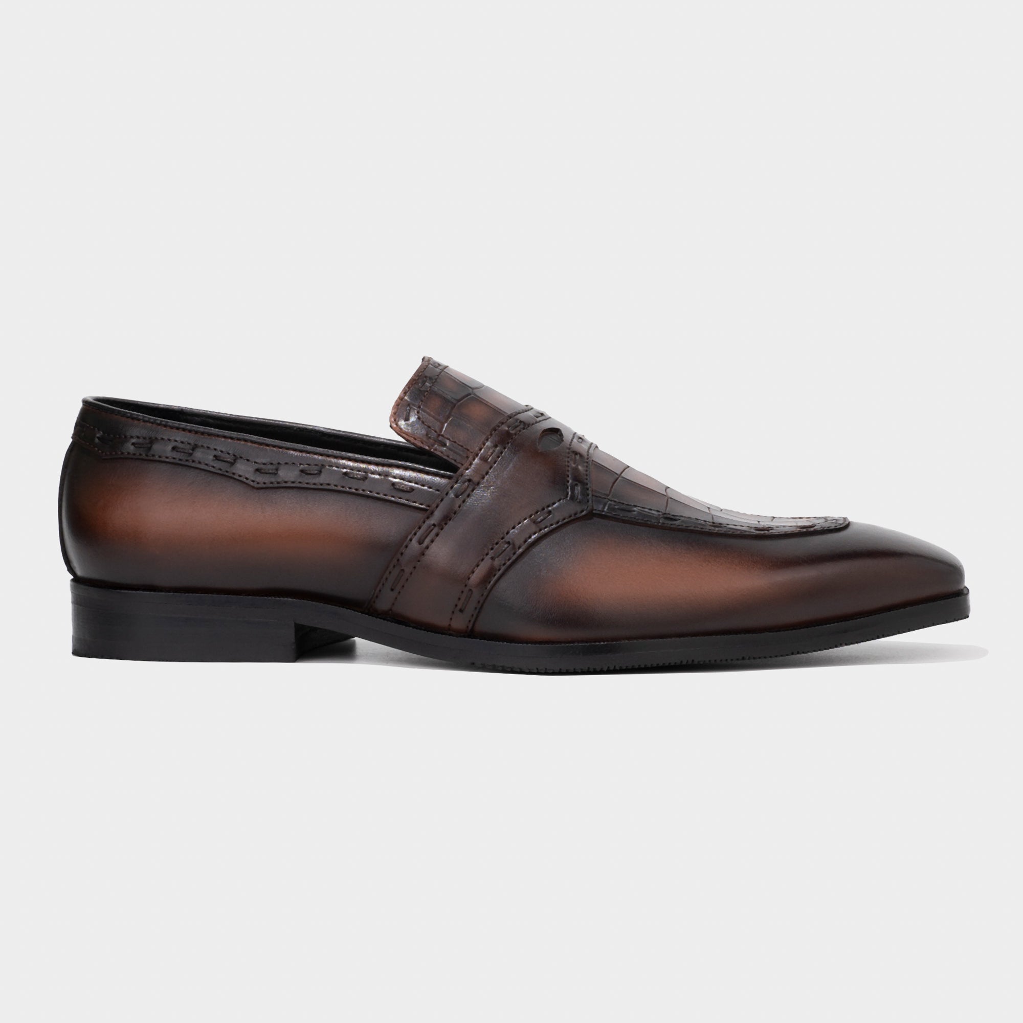 The Baron - Hand Patina Loafers