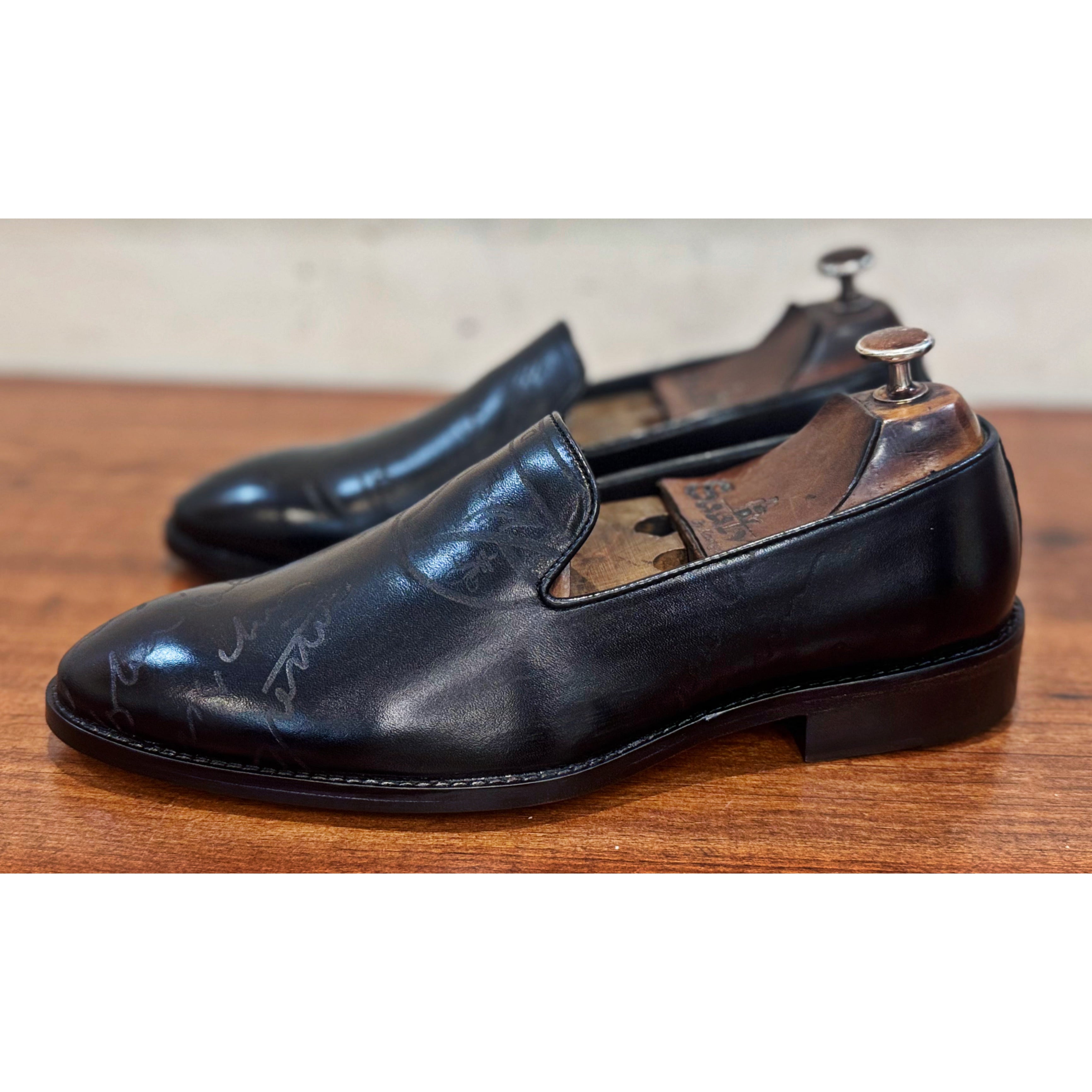 Black Signature Loafers