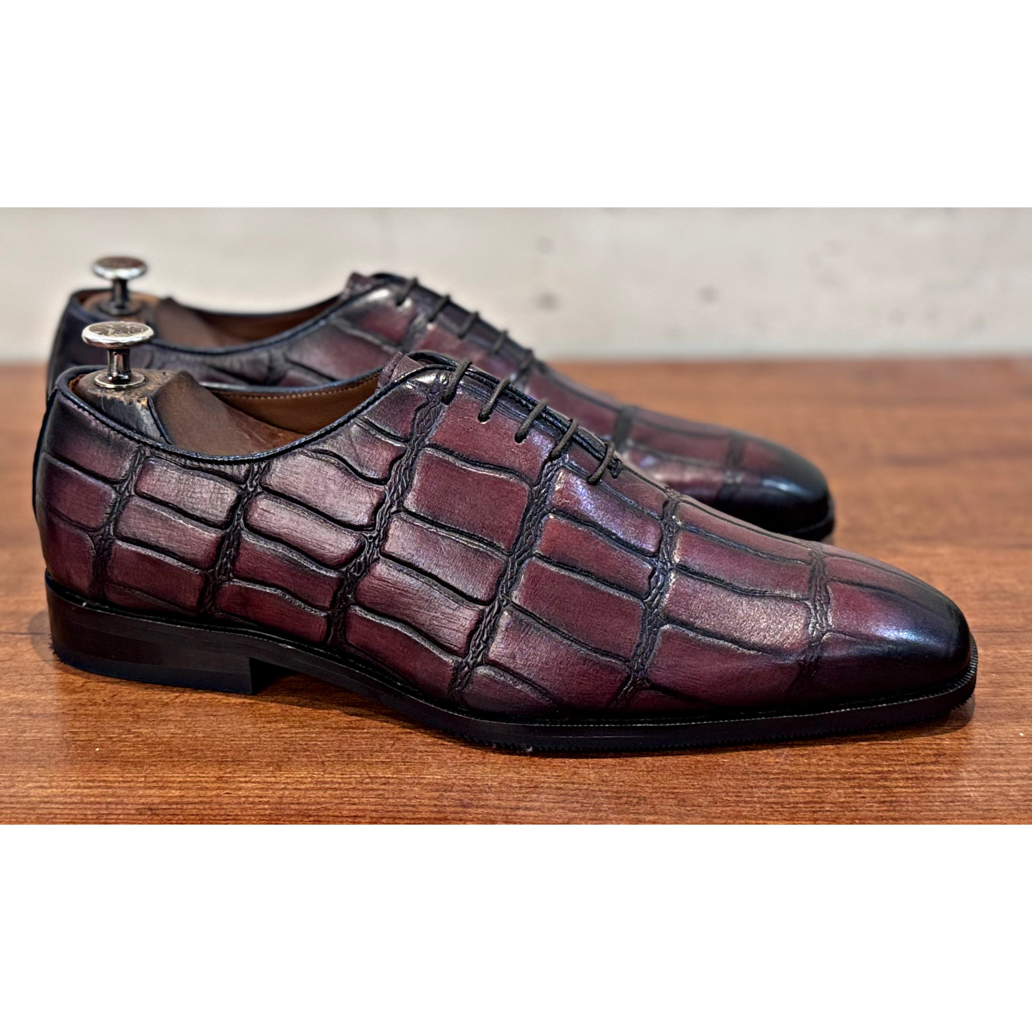 Churchill Bordeaux Oxfords