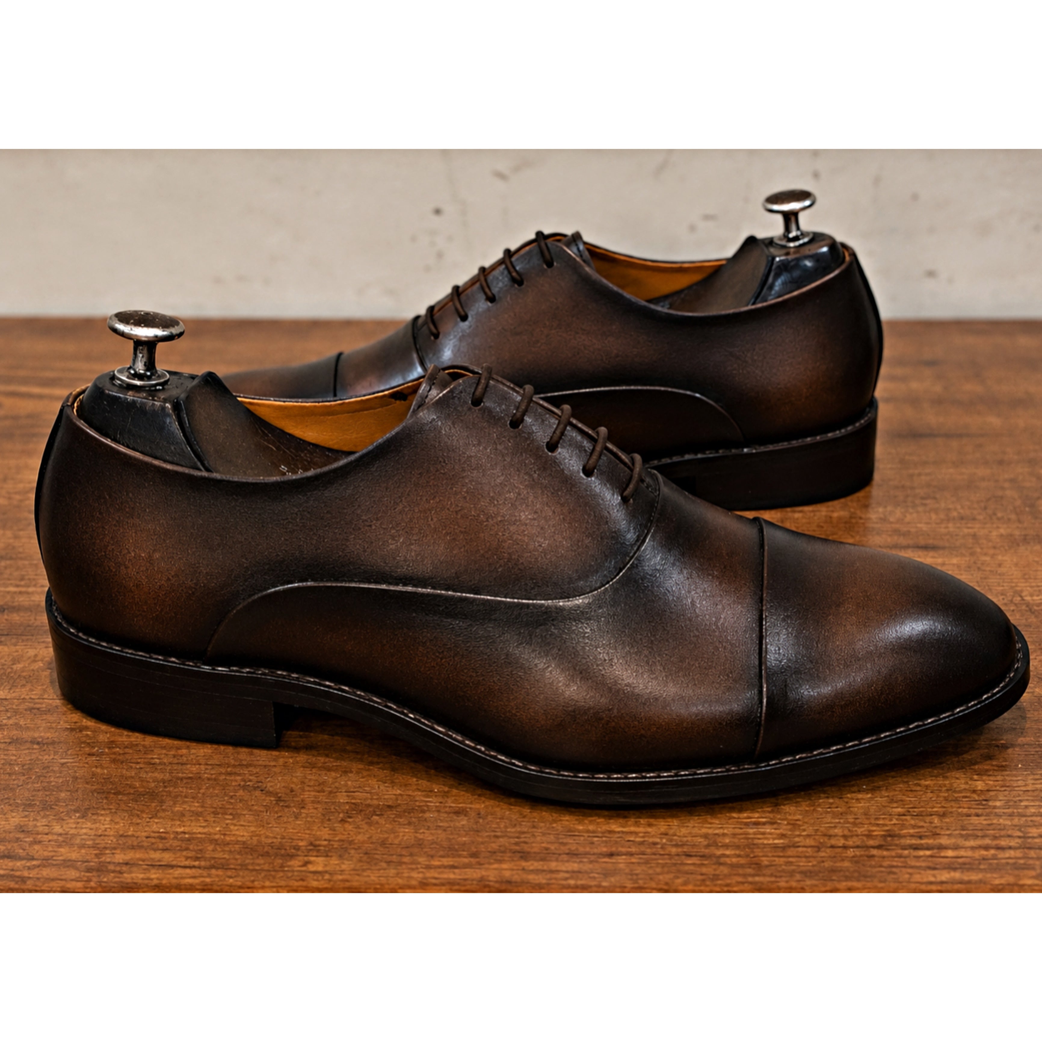 The Chesterfield – Dark Espresso Cap Toe Oxford
