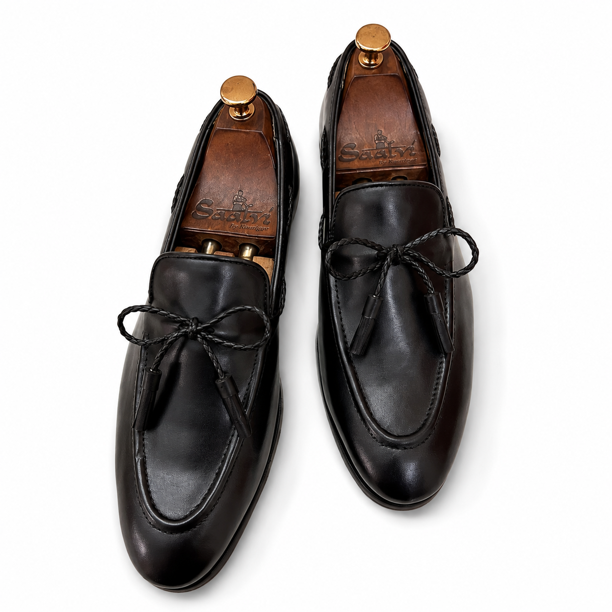 The Noir Royale Tassel Loafer
