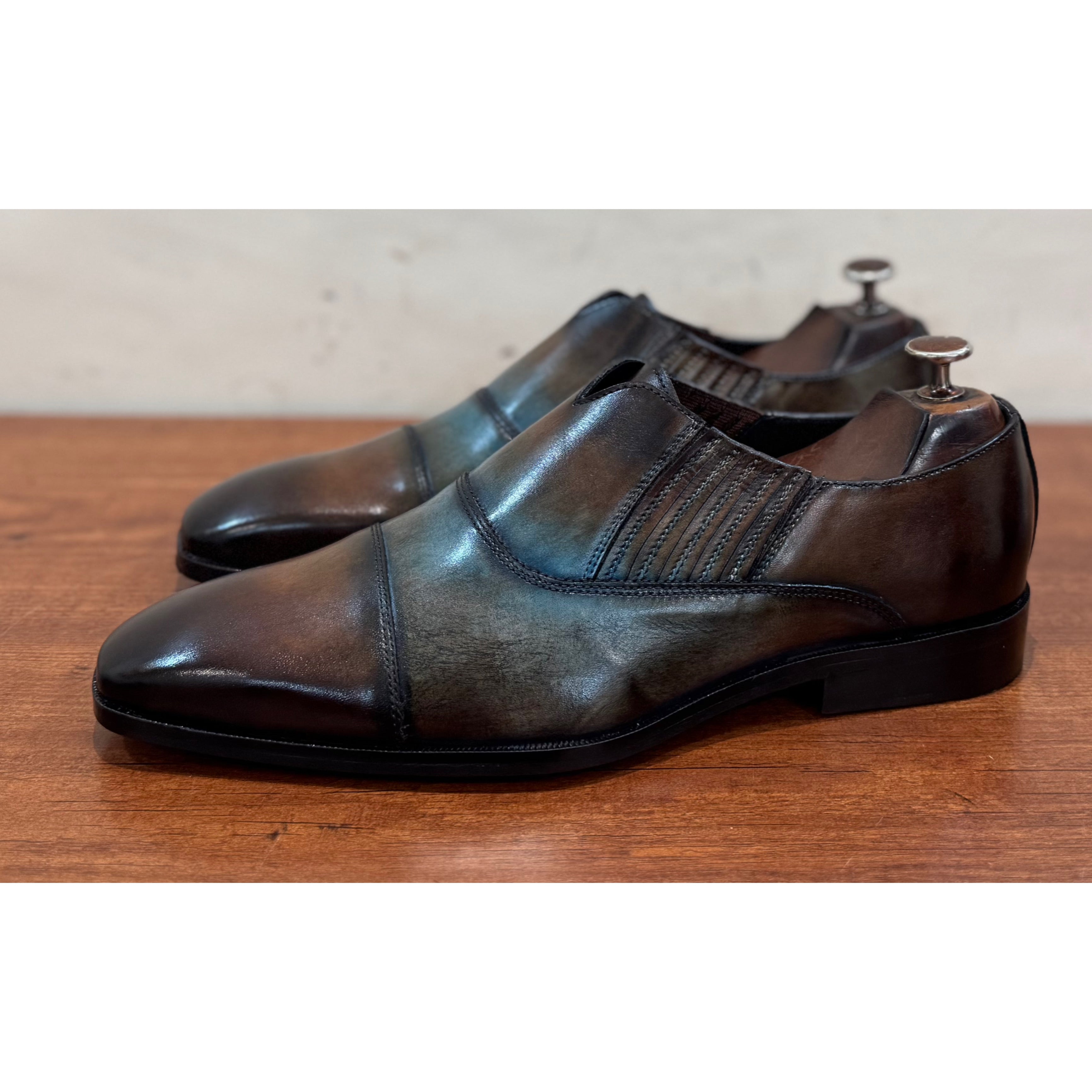 Lucifer | Hand Patina Loafers
