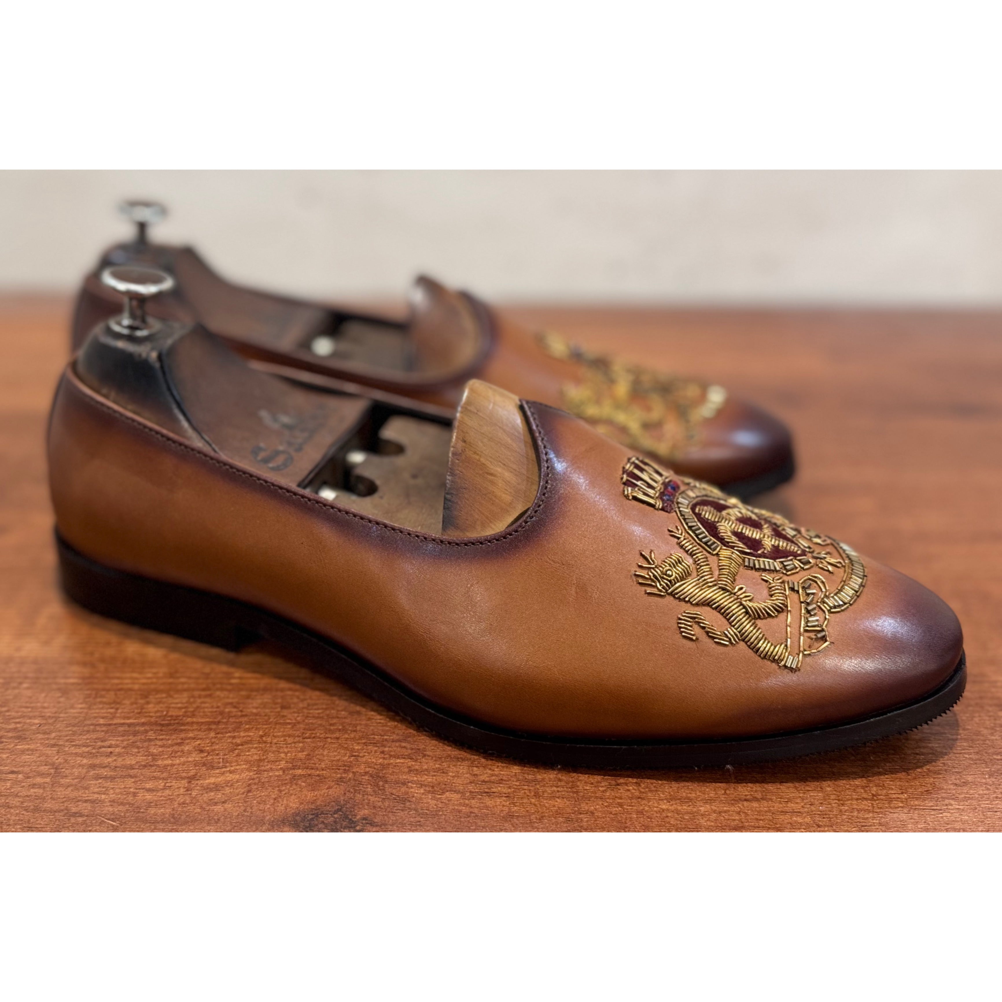 Royal Hand Zardosi Jalsa Maroon