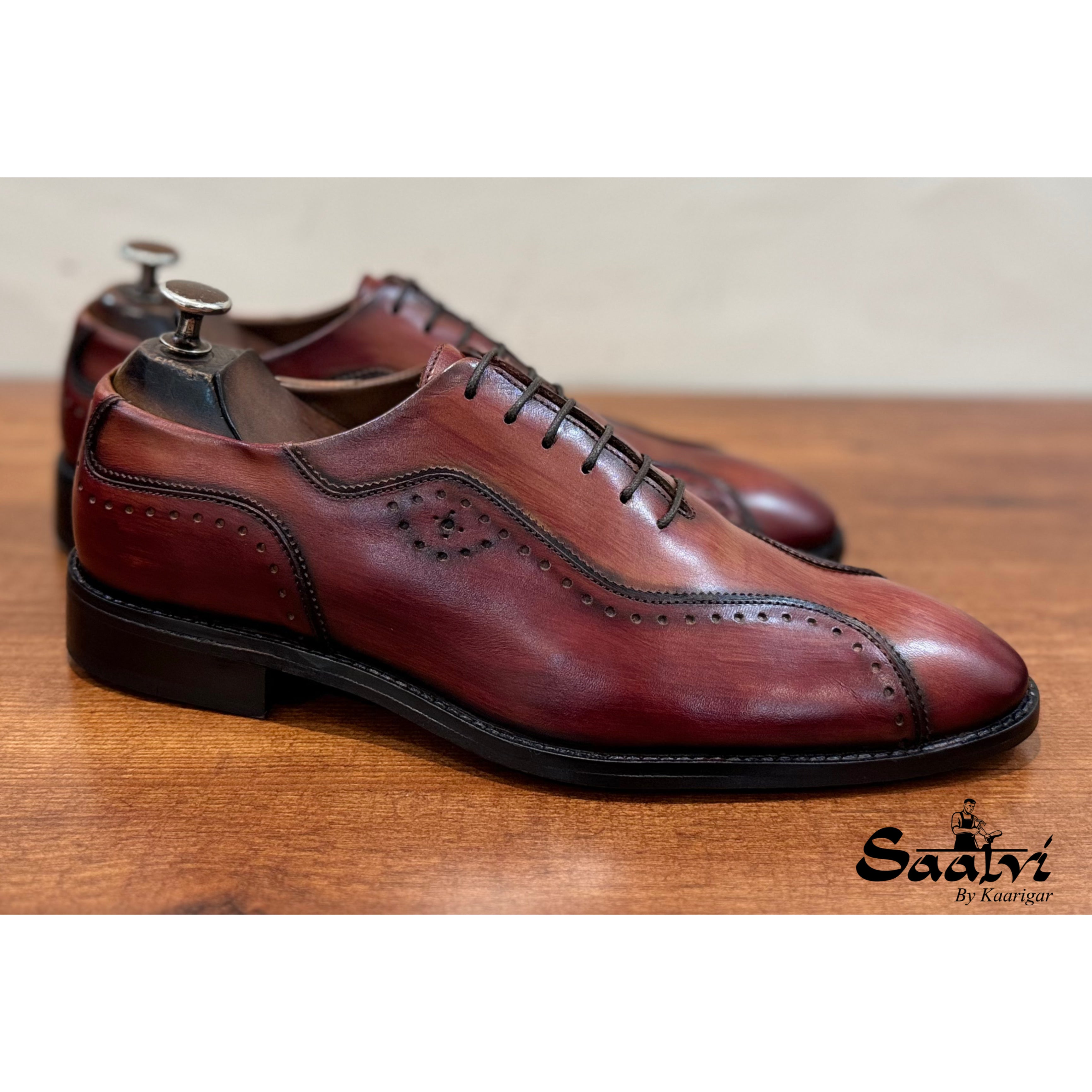 Mirfield | Hand Patina Oxfords