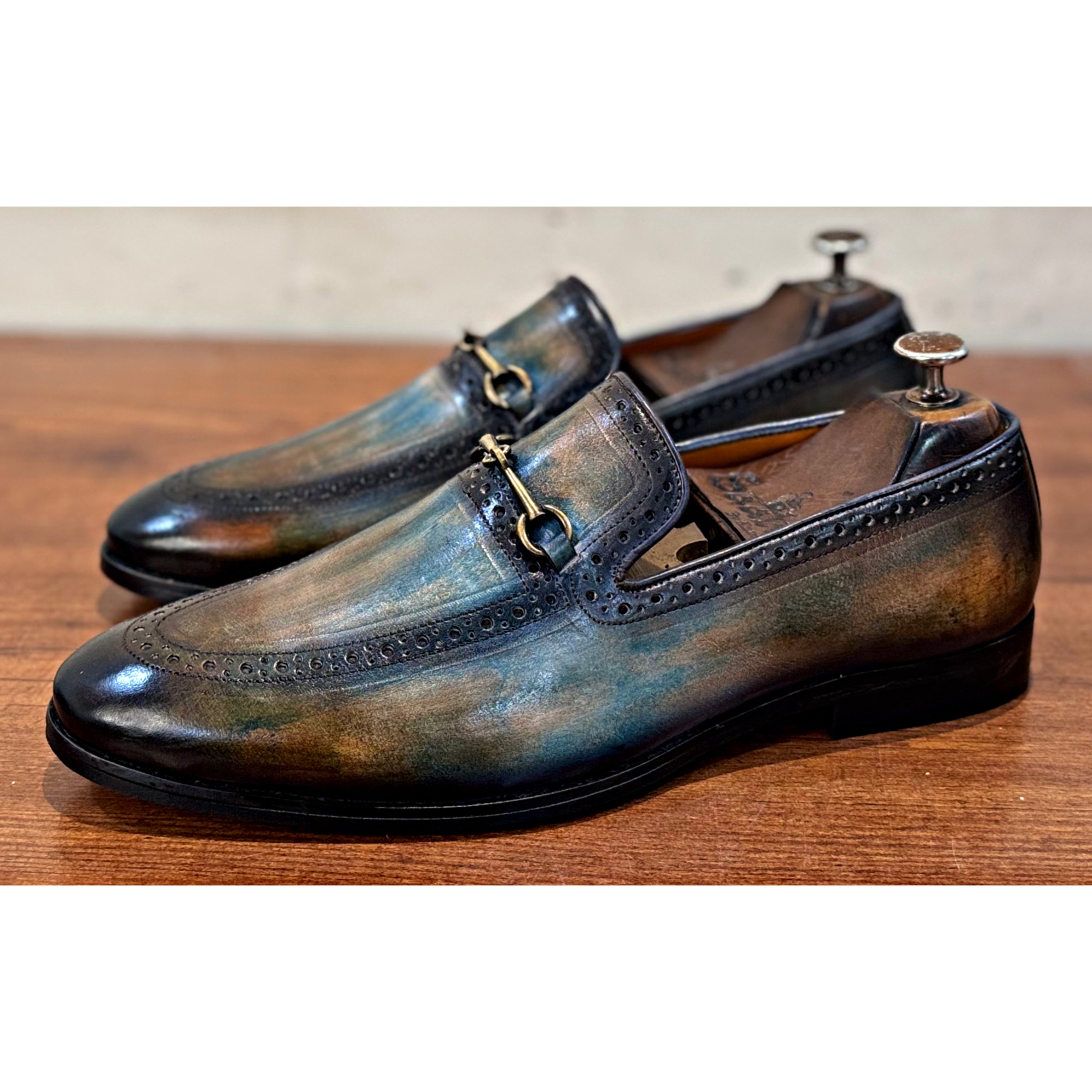 Semi Brogues Burnished Bronze
